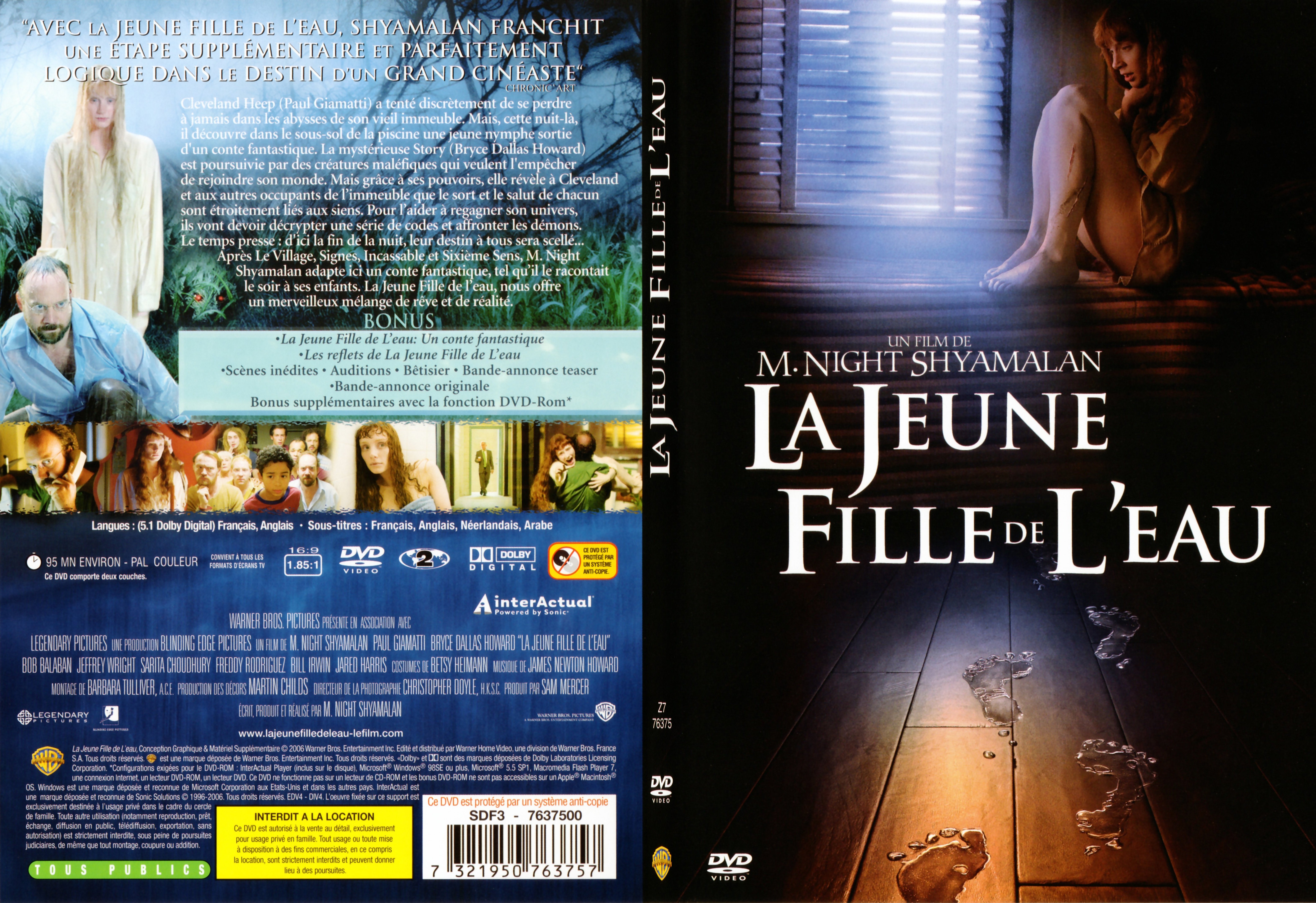 Jaquette DVD La jeune fille de l