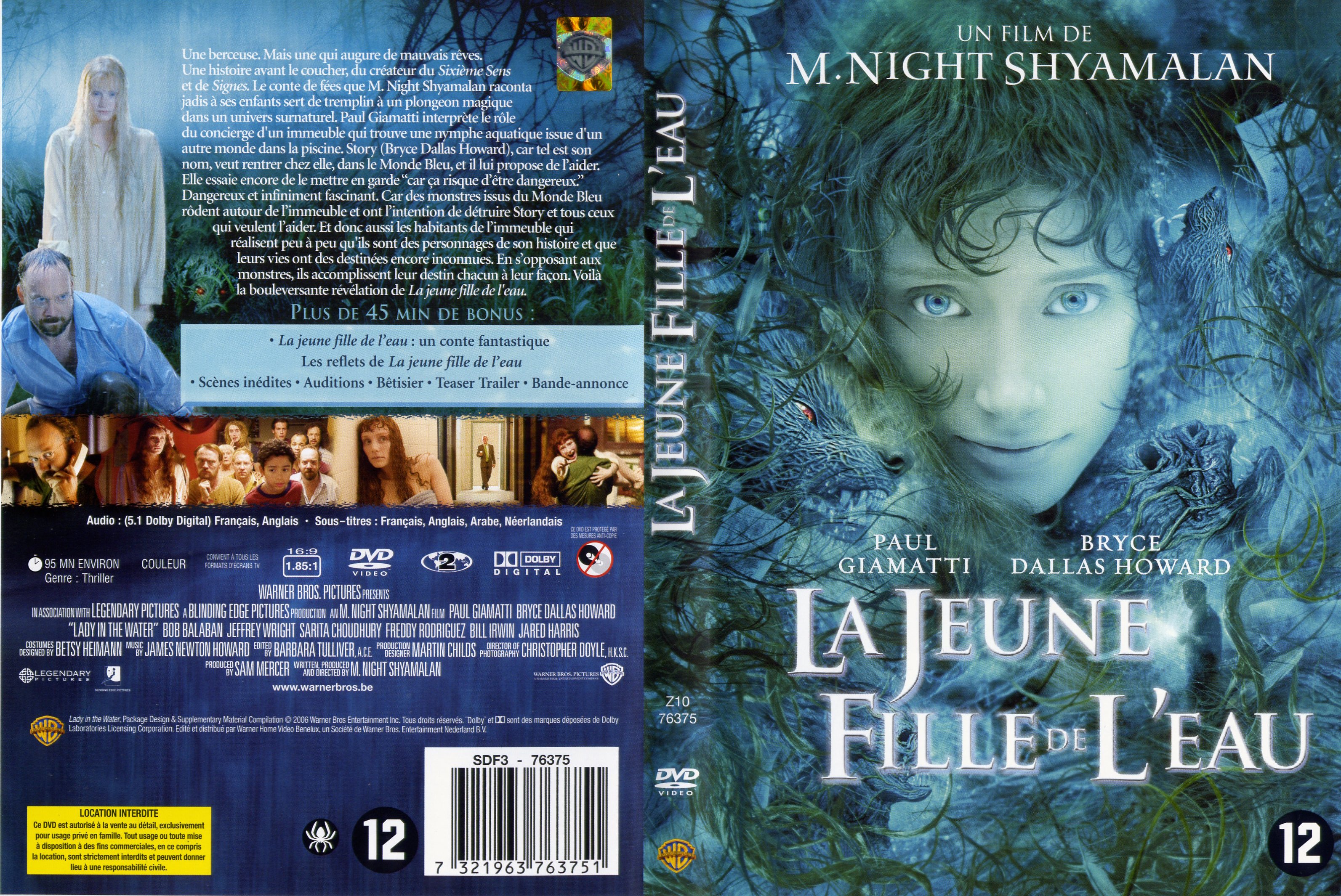 Jaquette DVD La jeune fille de l