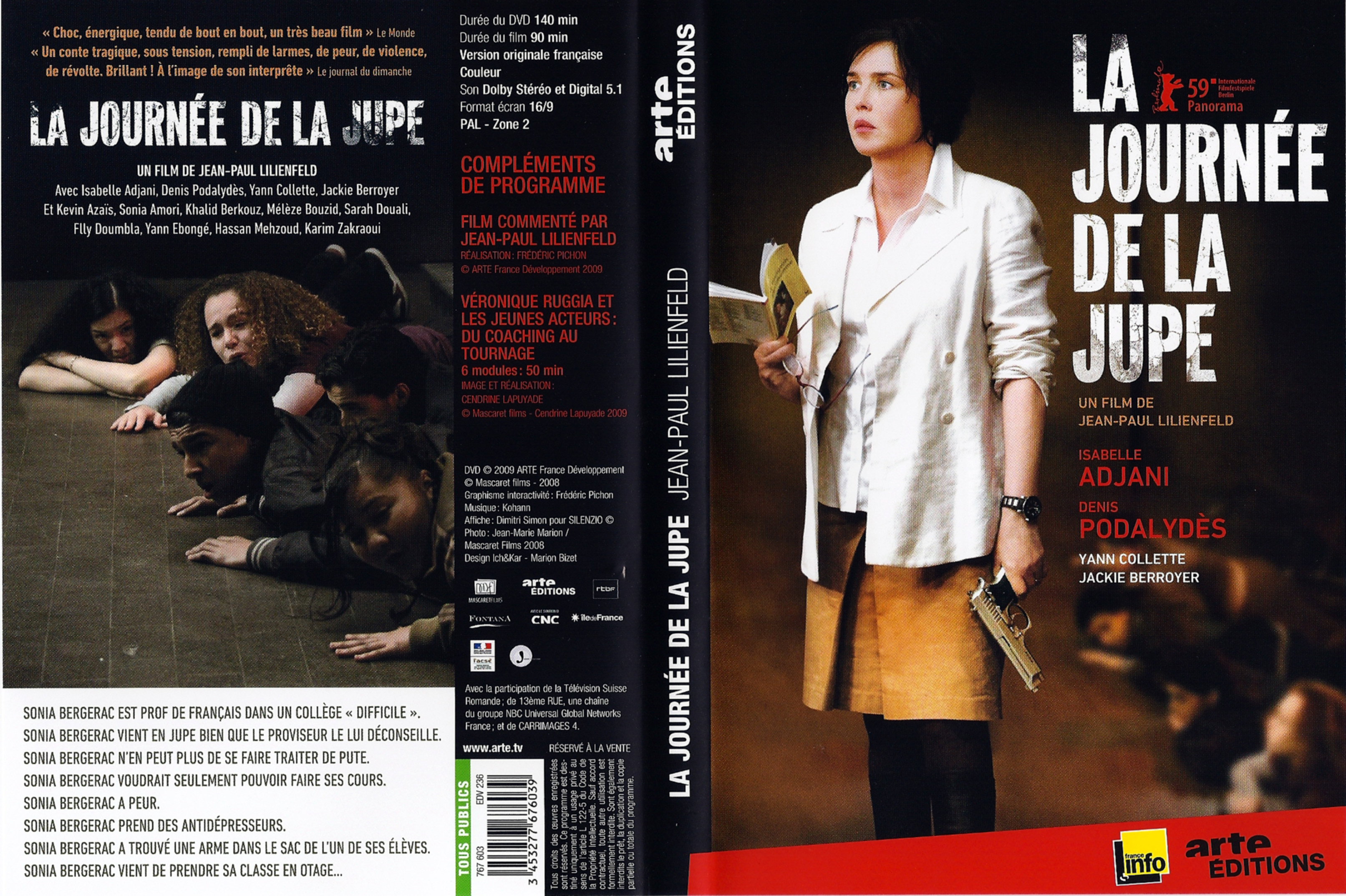 Jaquette DVD La journe de la jupe