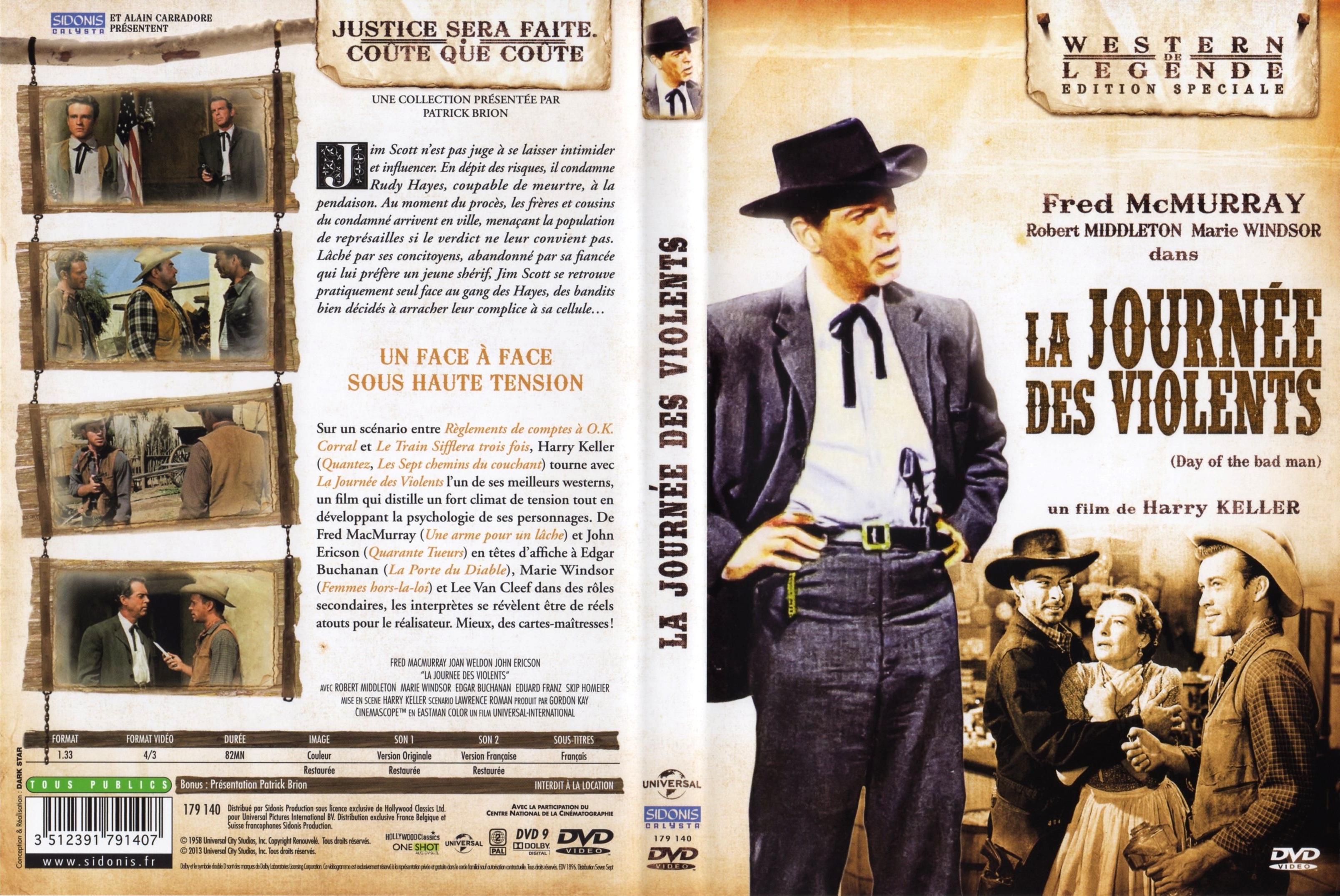 Jaquette DVD La journe des violents