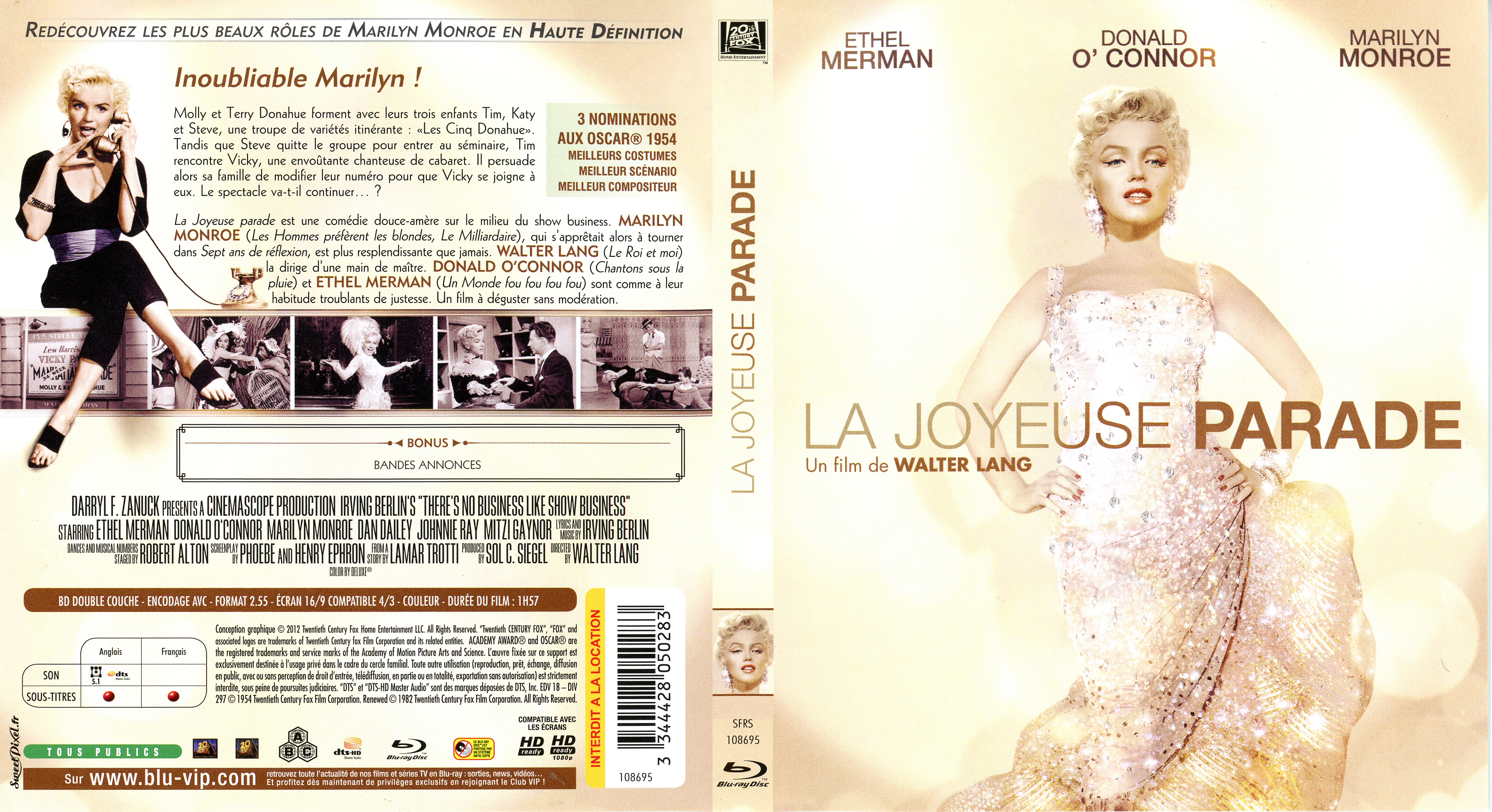 Jaquette DVD La joyeuse parade (BLU-RAY)