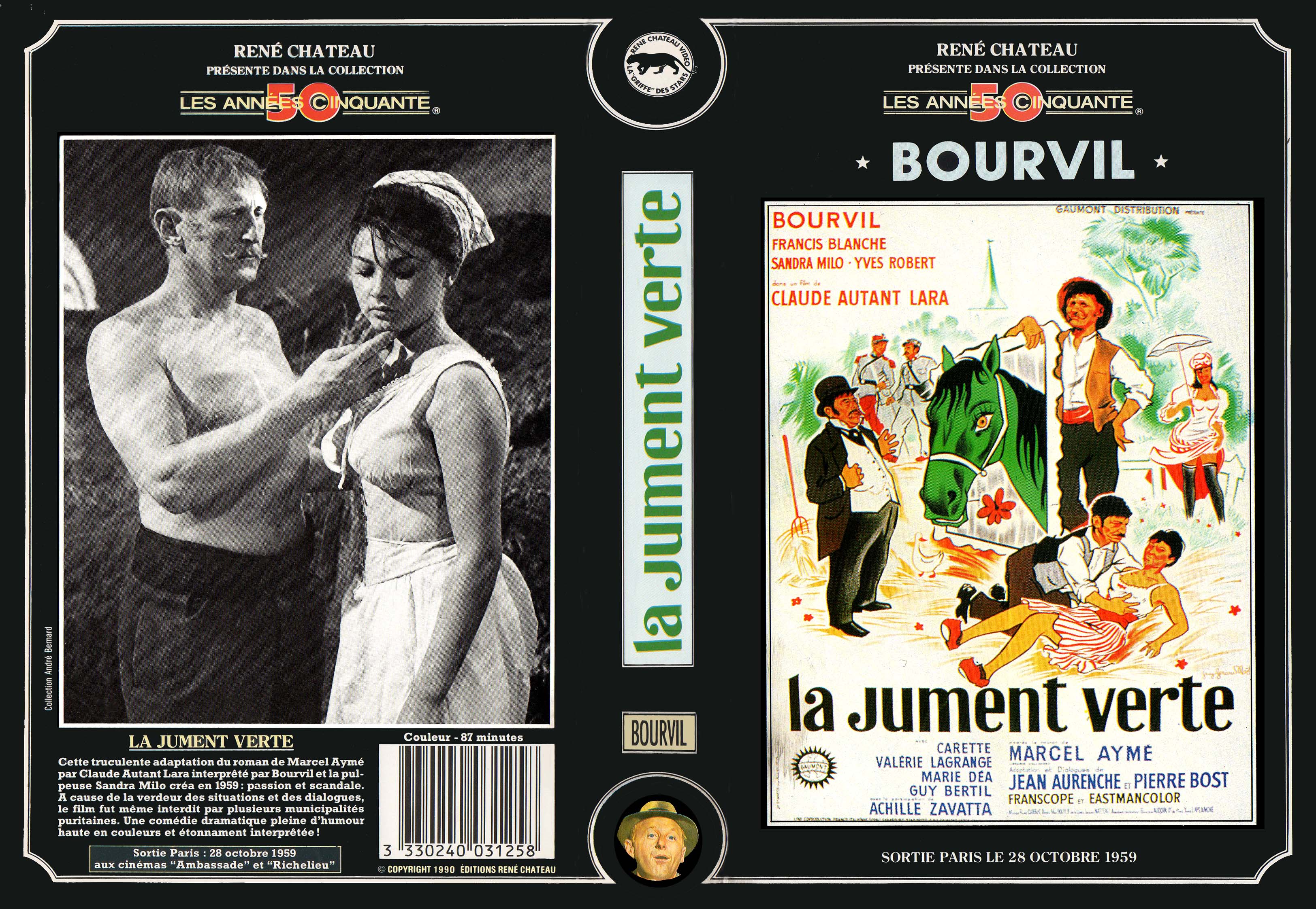 Jaquette DVD La jument verte