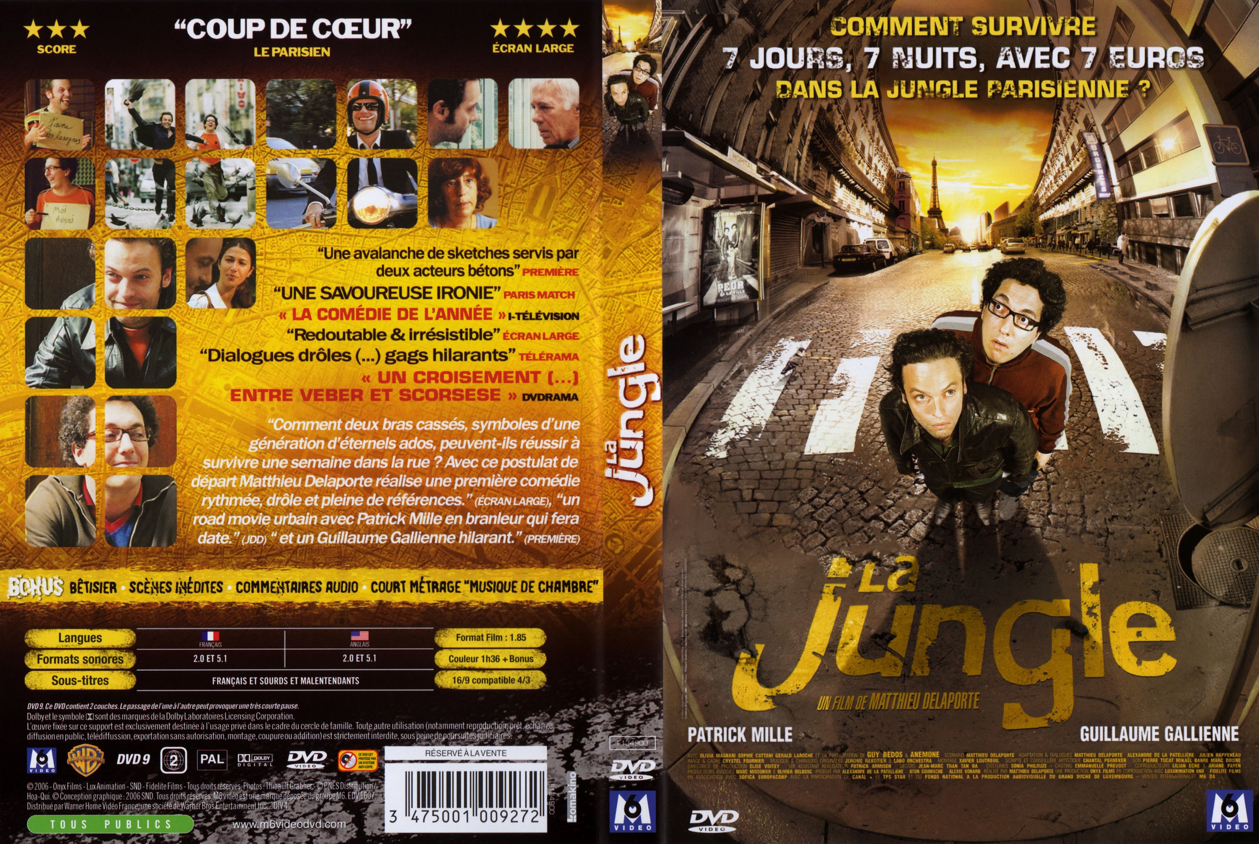 Jaquette DVD La jungle