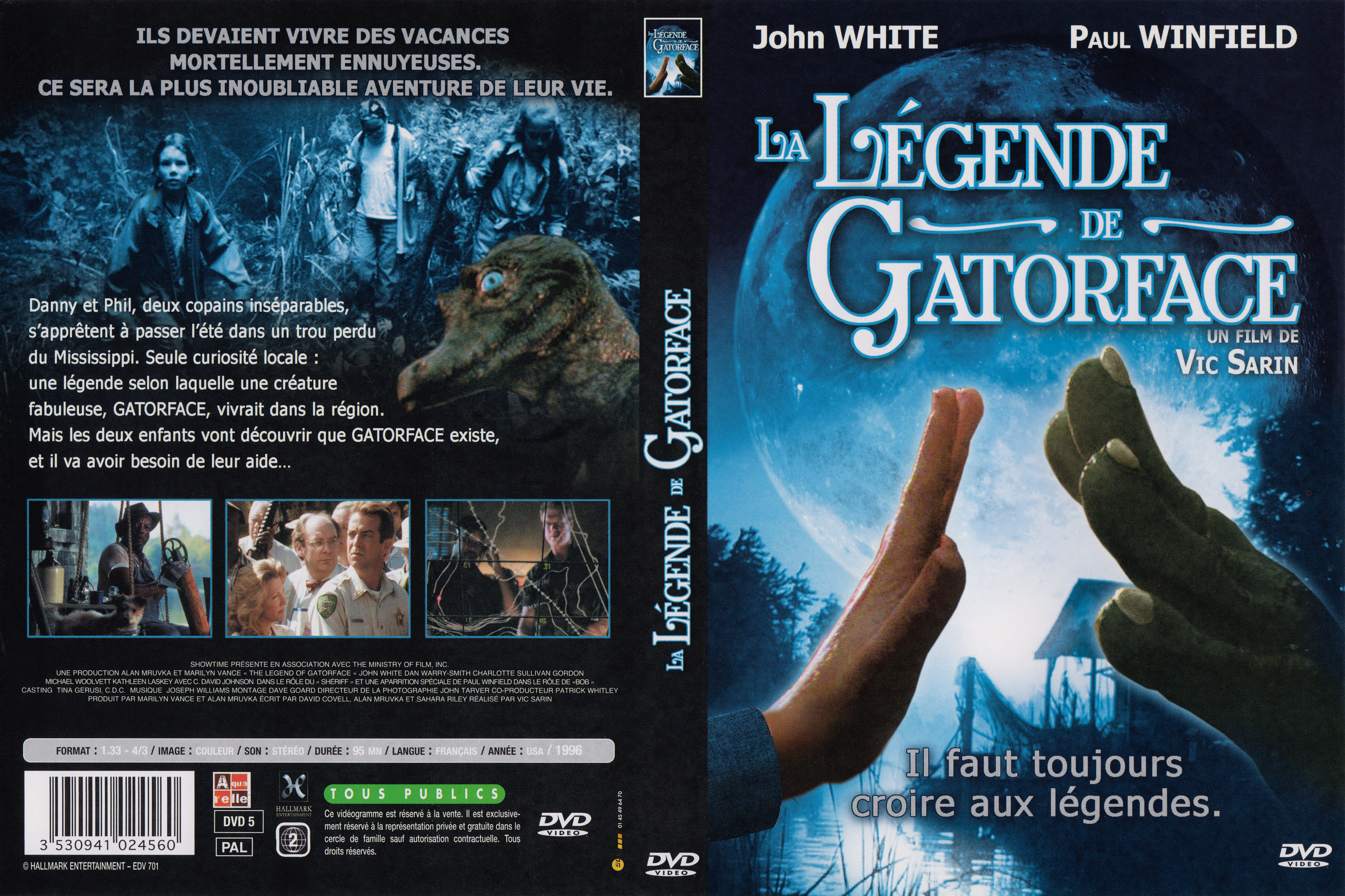 Jaquette DVD La lgende de gatorface