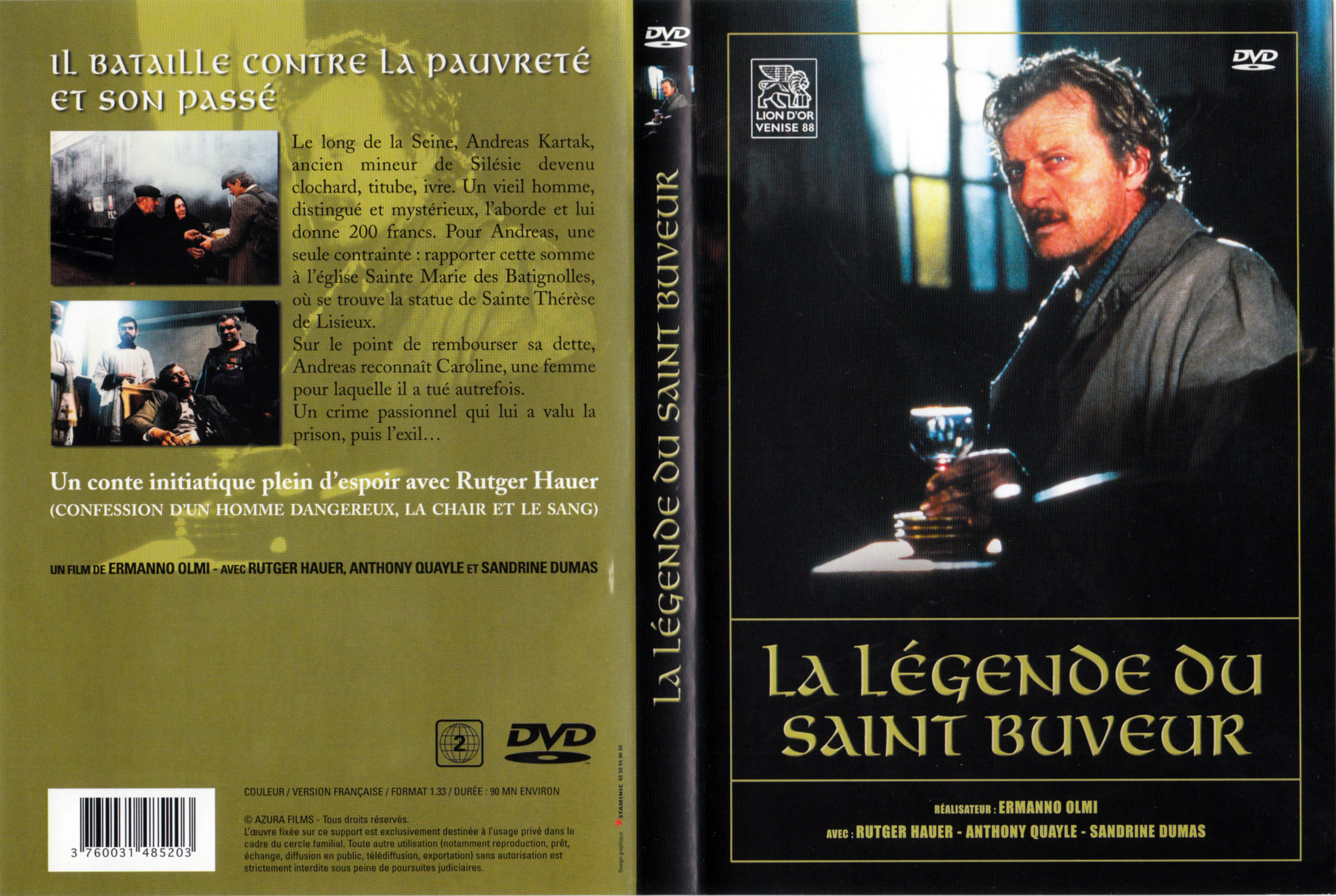 Jaquette DVD La lgende du Saint Buveur