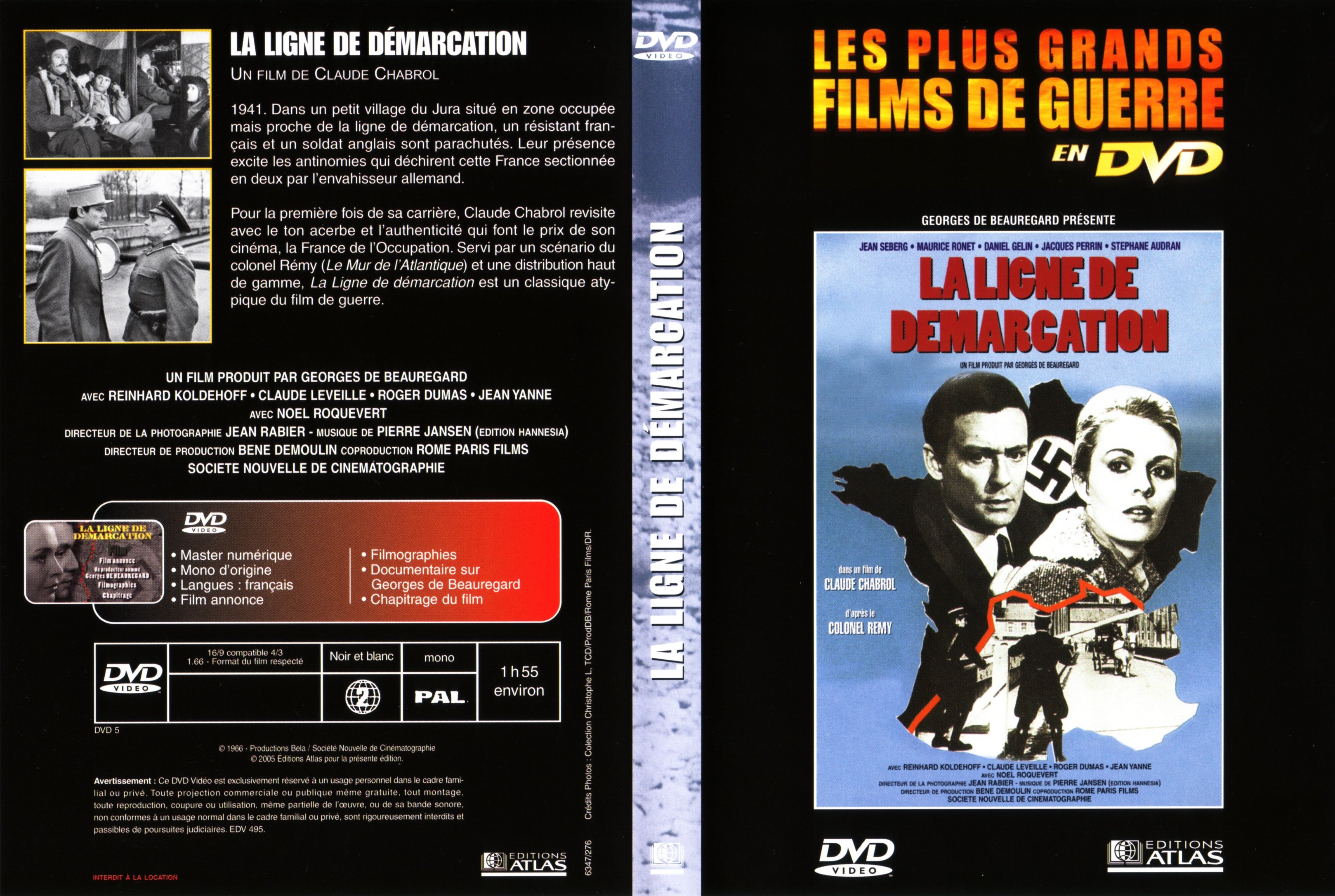 Jaquette DVD La ligne de dmarcation