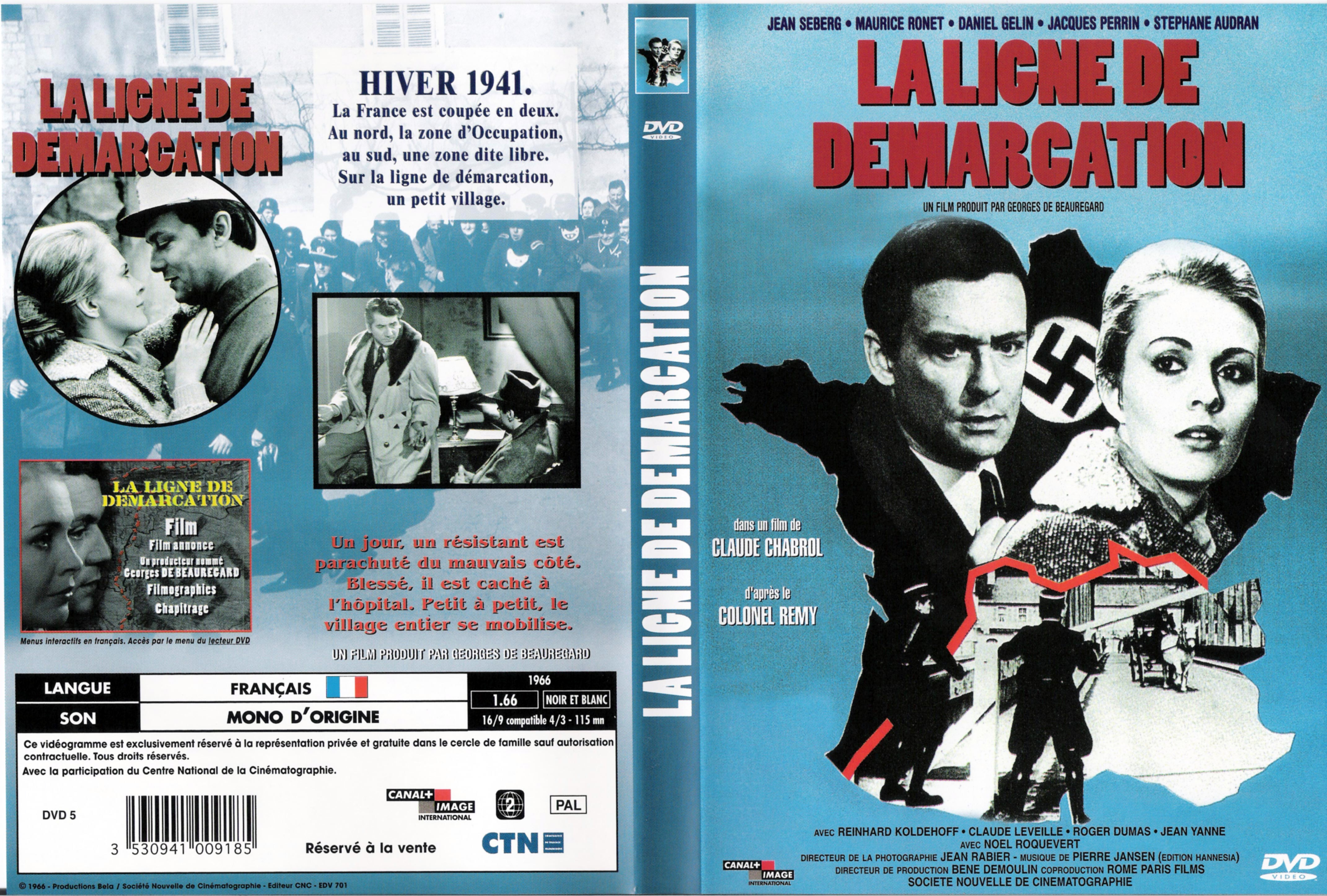 Jaquette DVD La ligne de dmarcation v3