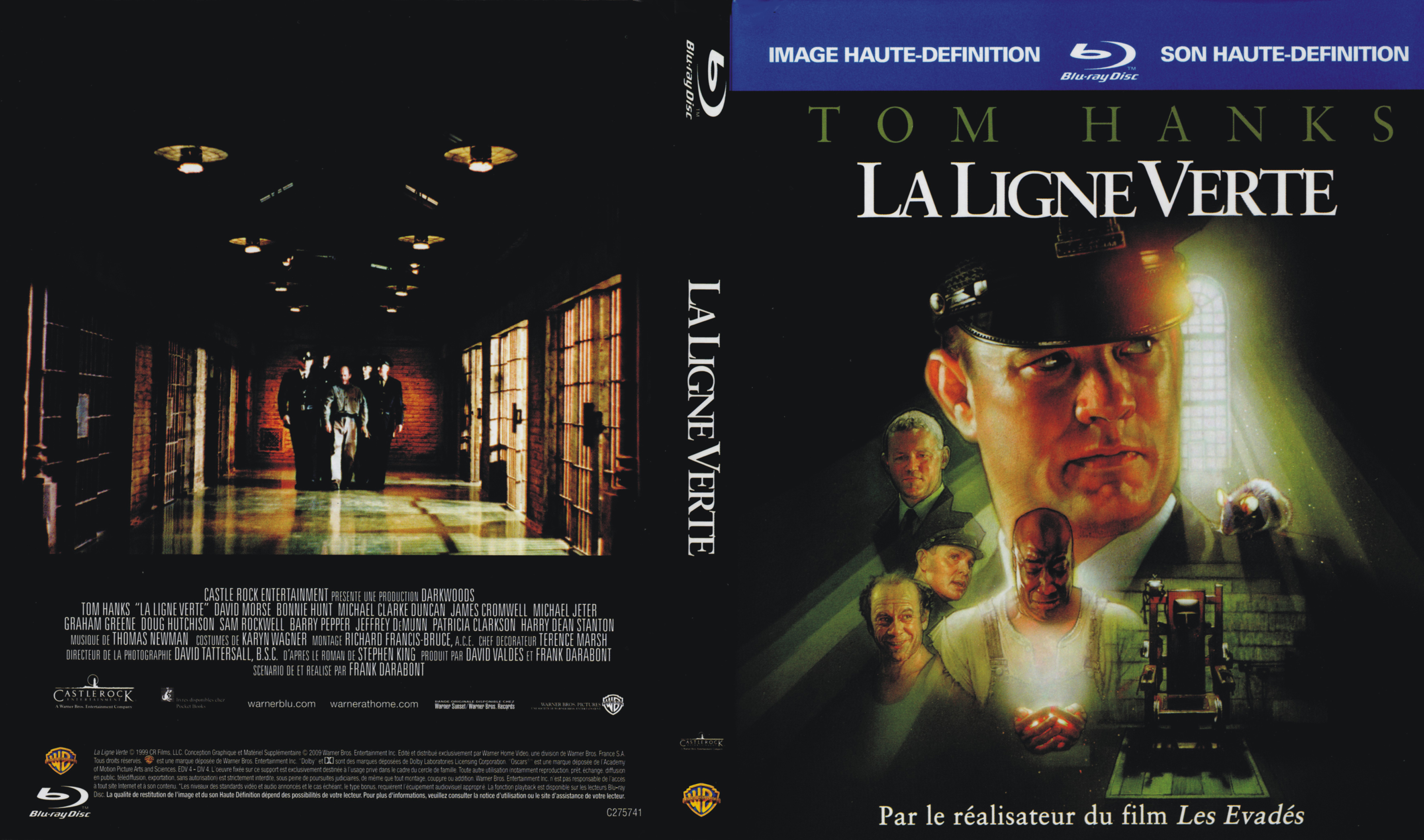Jaquette DVD La ligne verte (BLU-RAY) v4