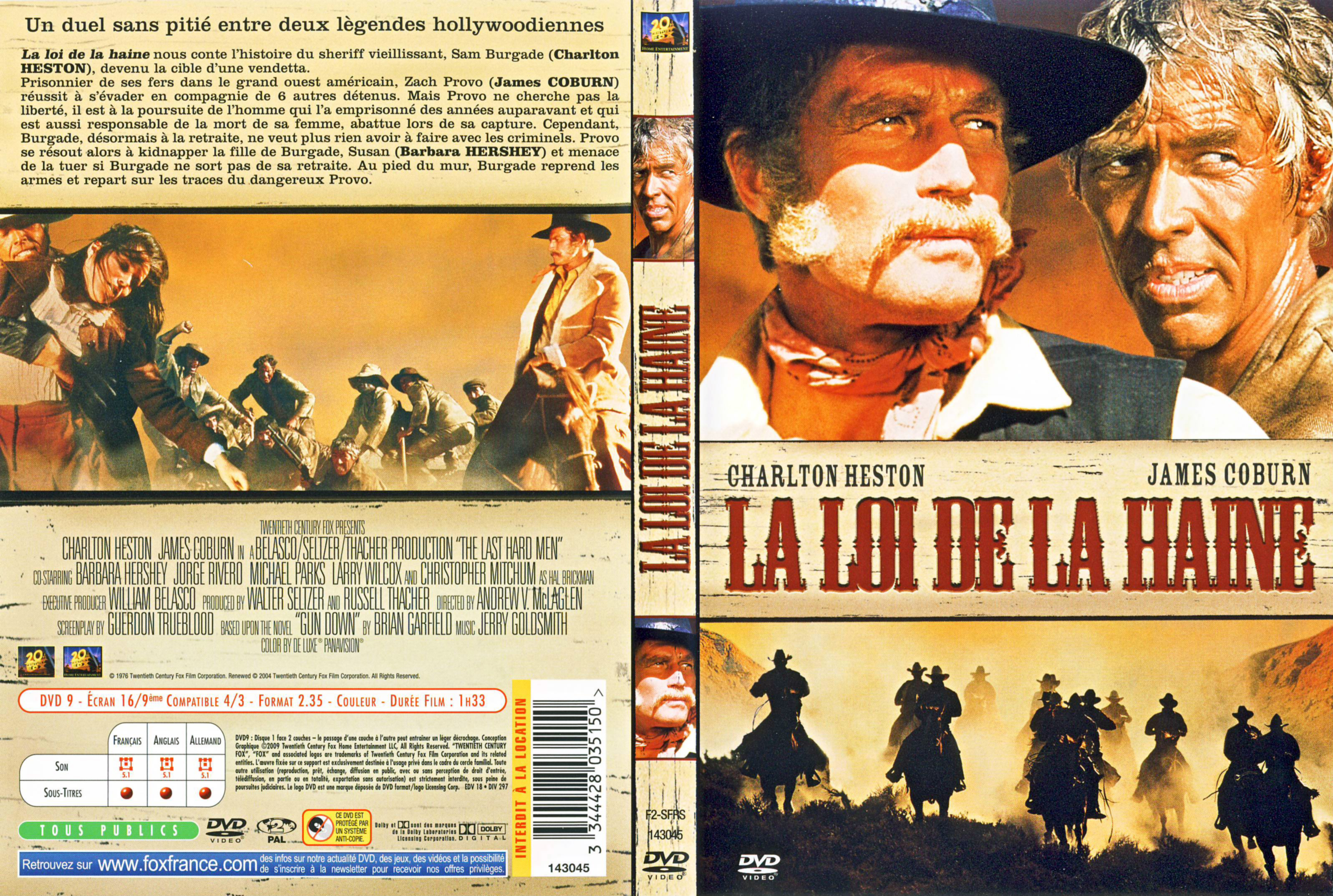 LA VALLEE DE LA VENGEANCE - WESTERN (DVD), Niet gekend, DVD