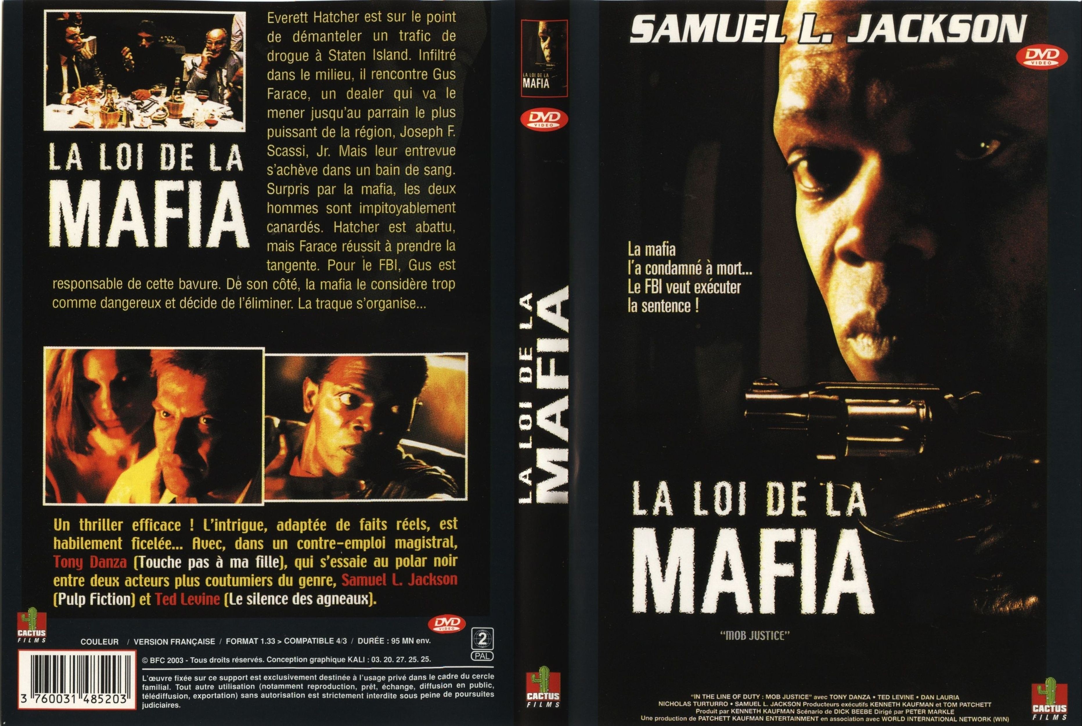 Jaquette DVD La loi de la mafia