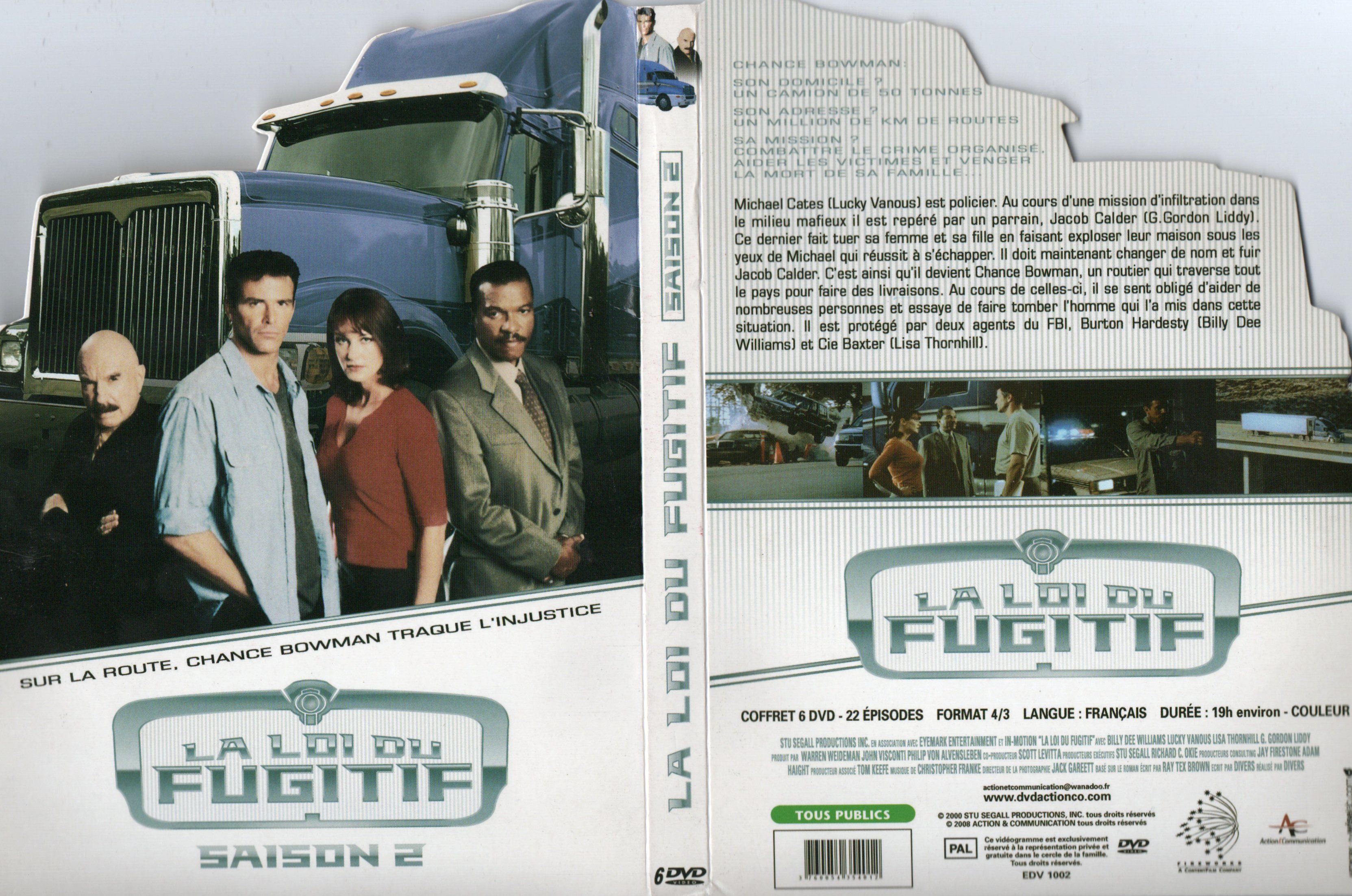 Jaquette DVD La loi du fugitif saison 2