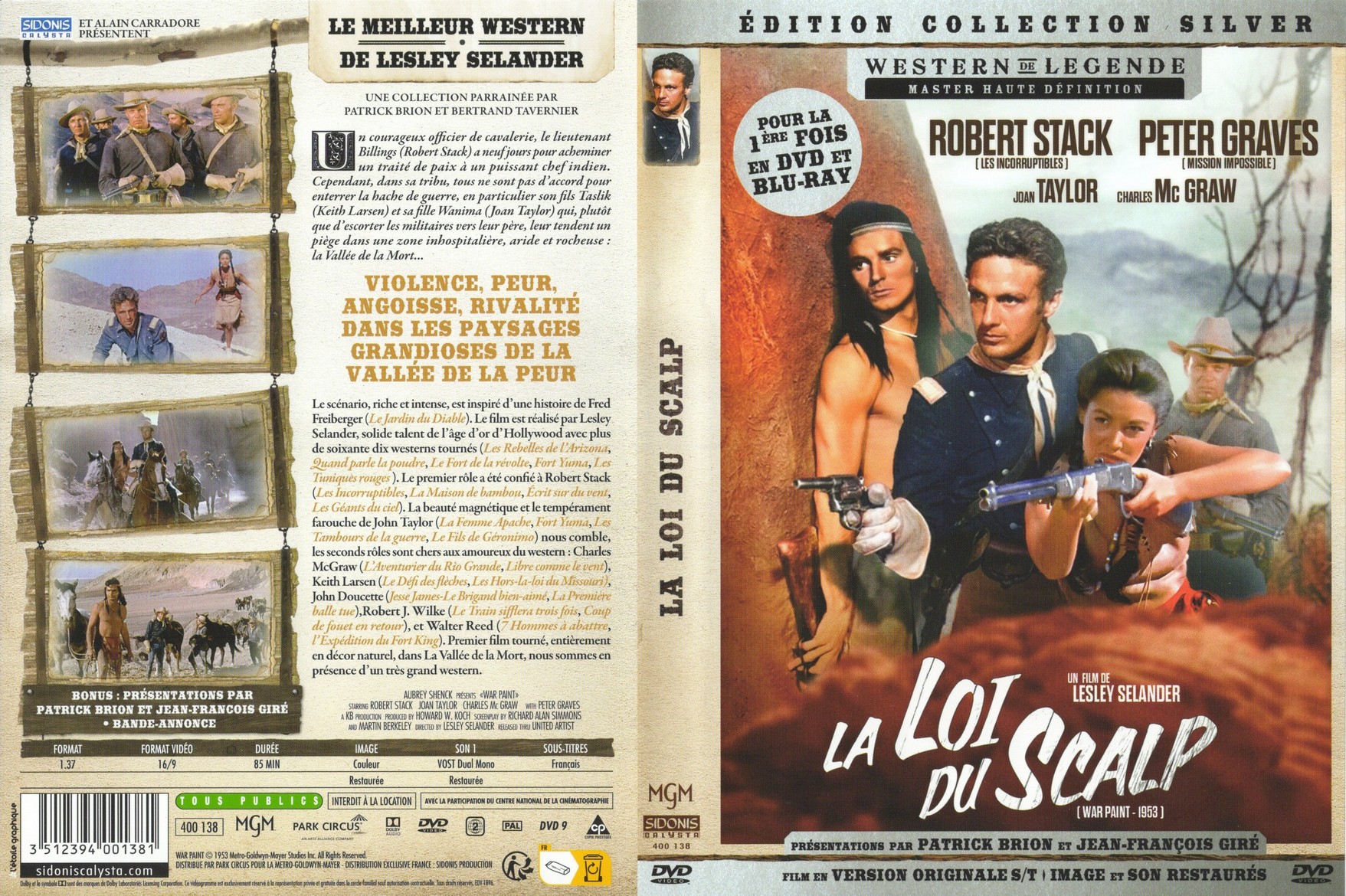 Jaquette DVD La loi du scalp