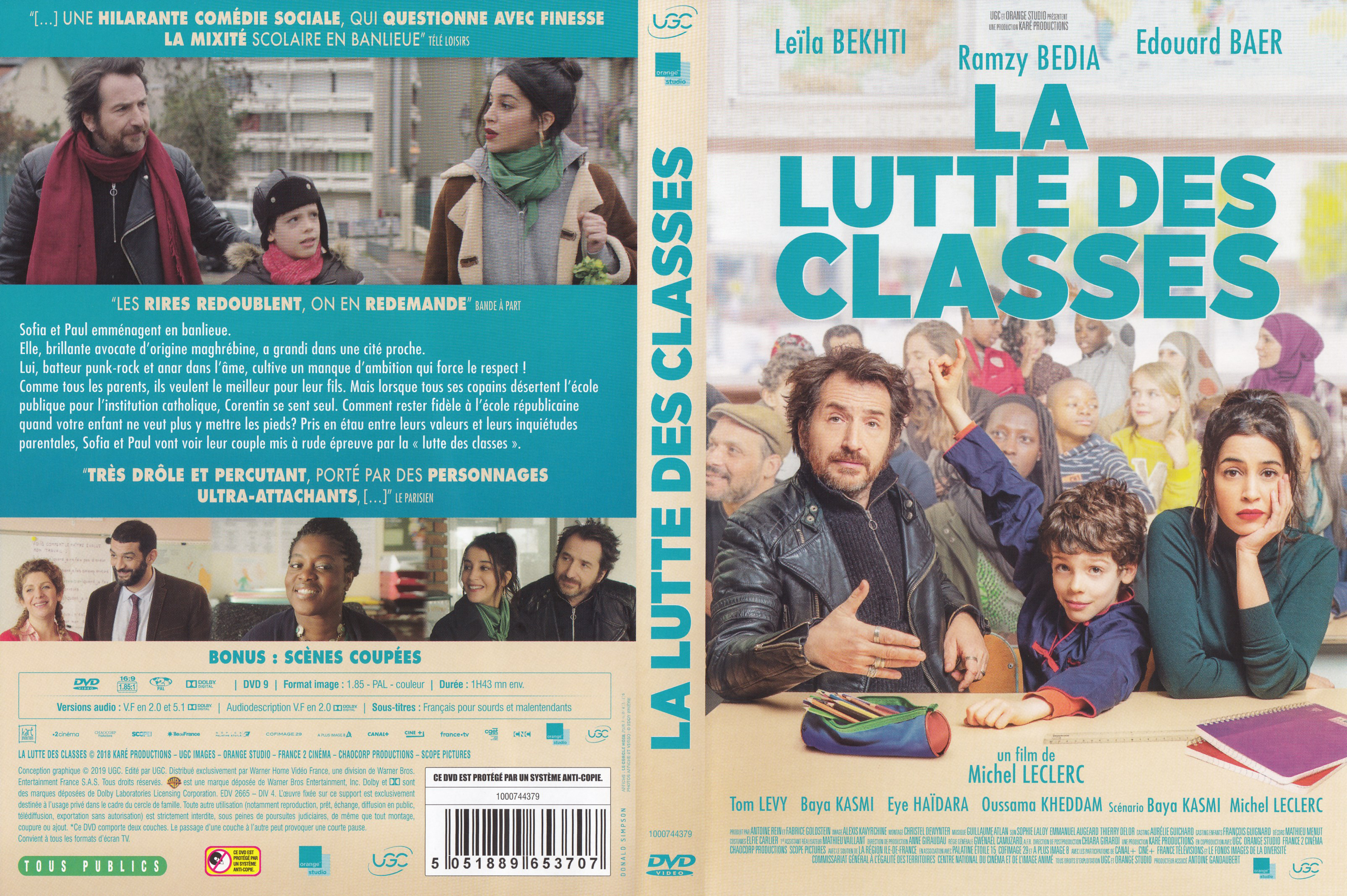 Jaquette DVD La lutte des classes