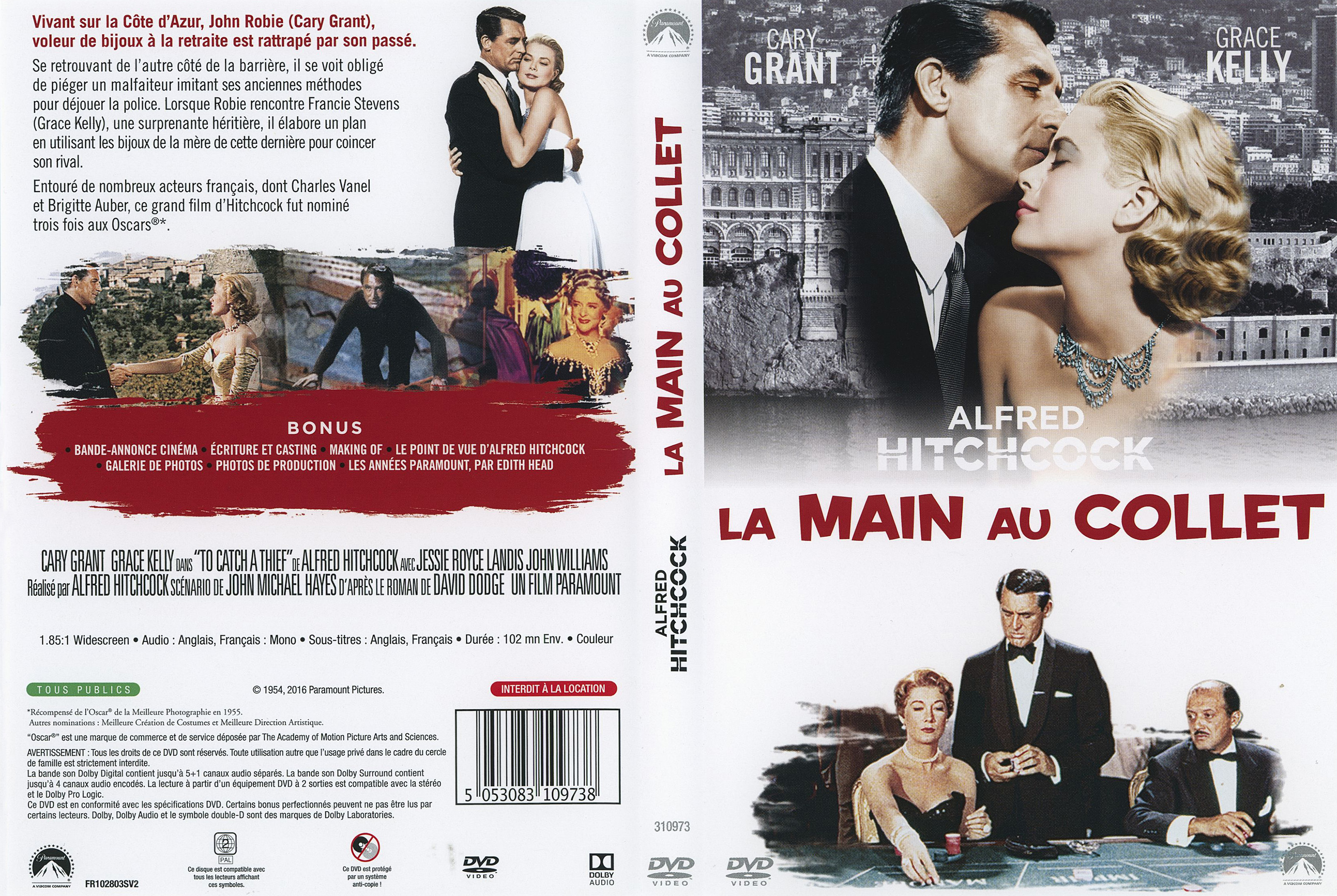 Jaquette DVD La main au collet v4