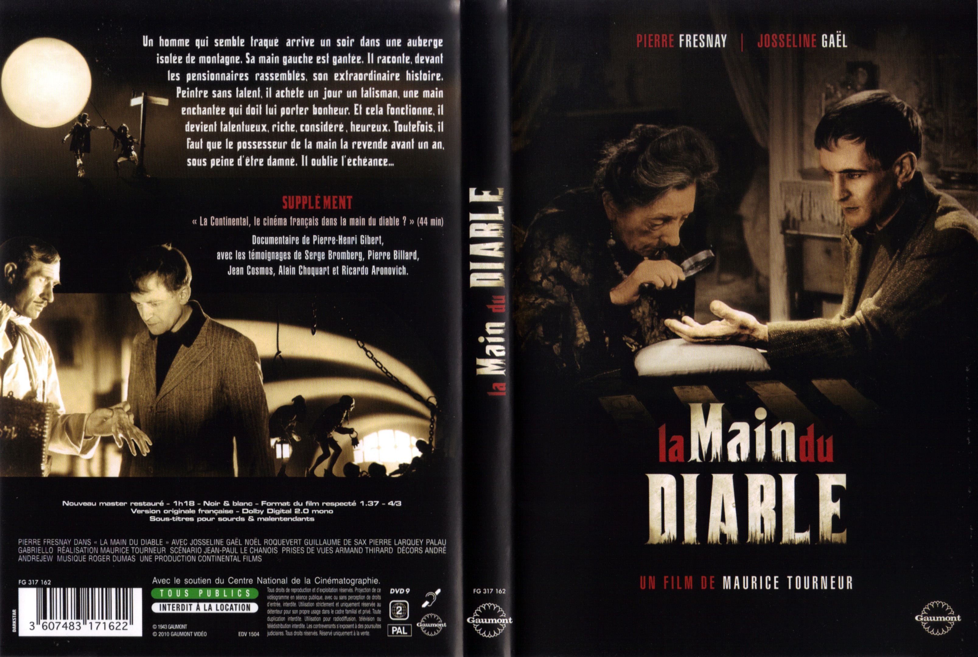 Jaquette DVD La main du diable