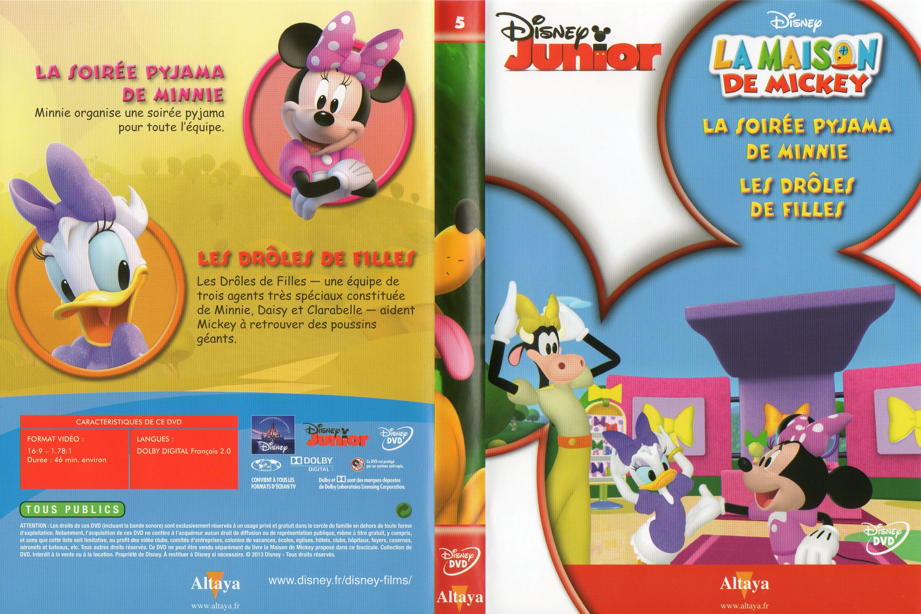 Jaquette DVD La maison de Mickey DVD 05