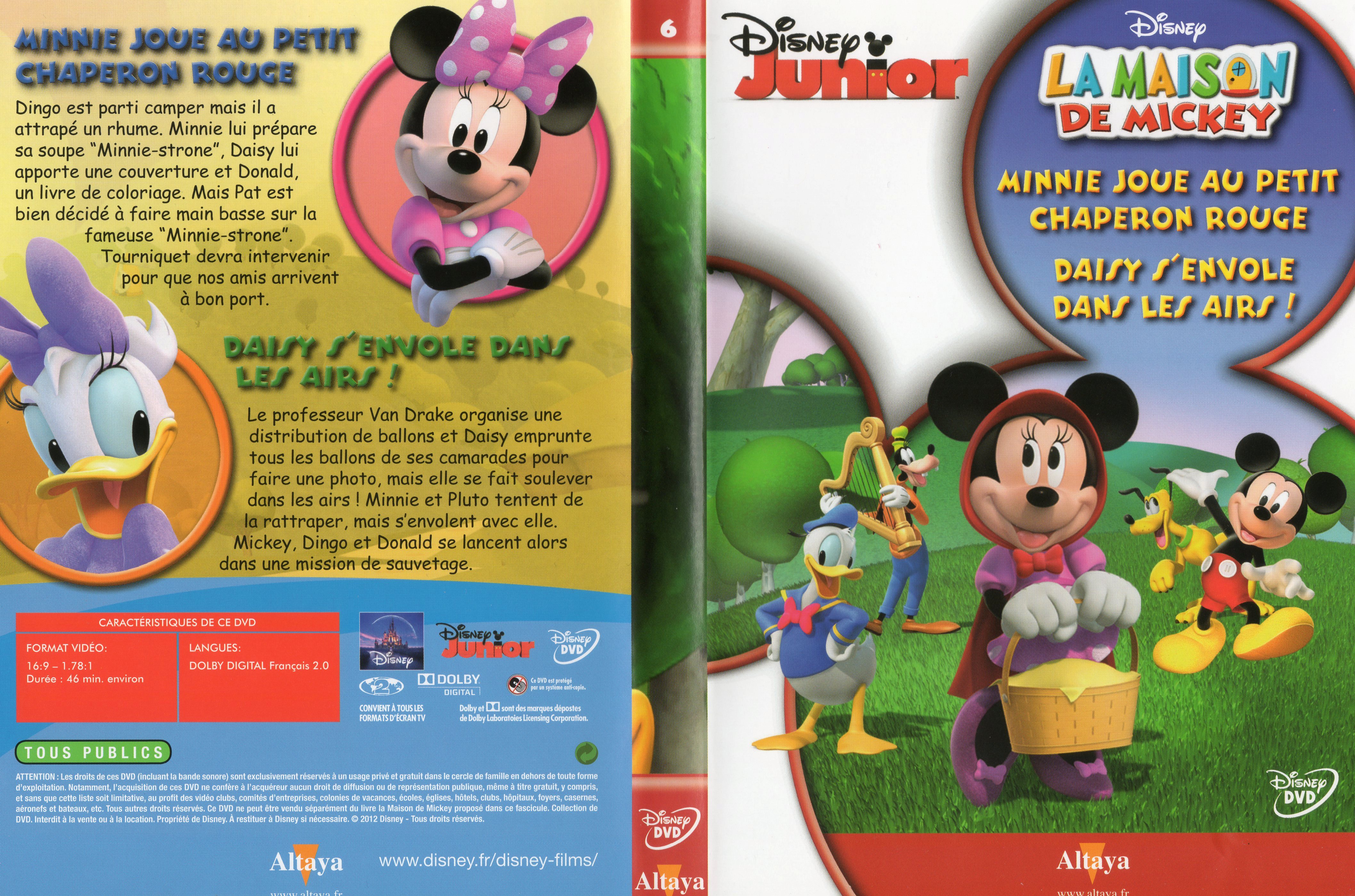 Jaquette DVD La maison de Mickey DVD 06