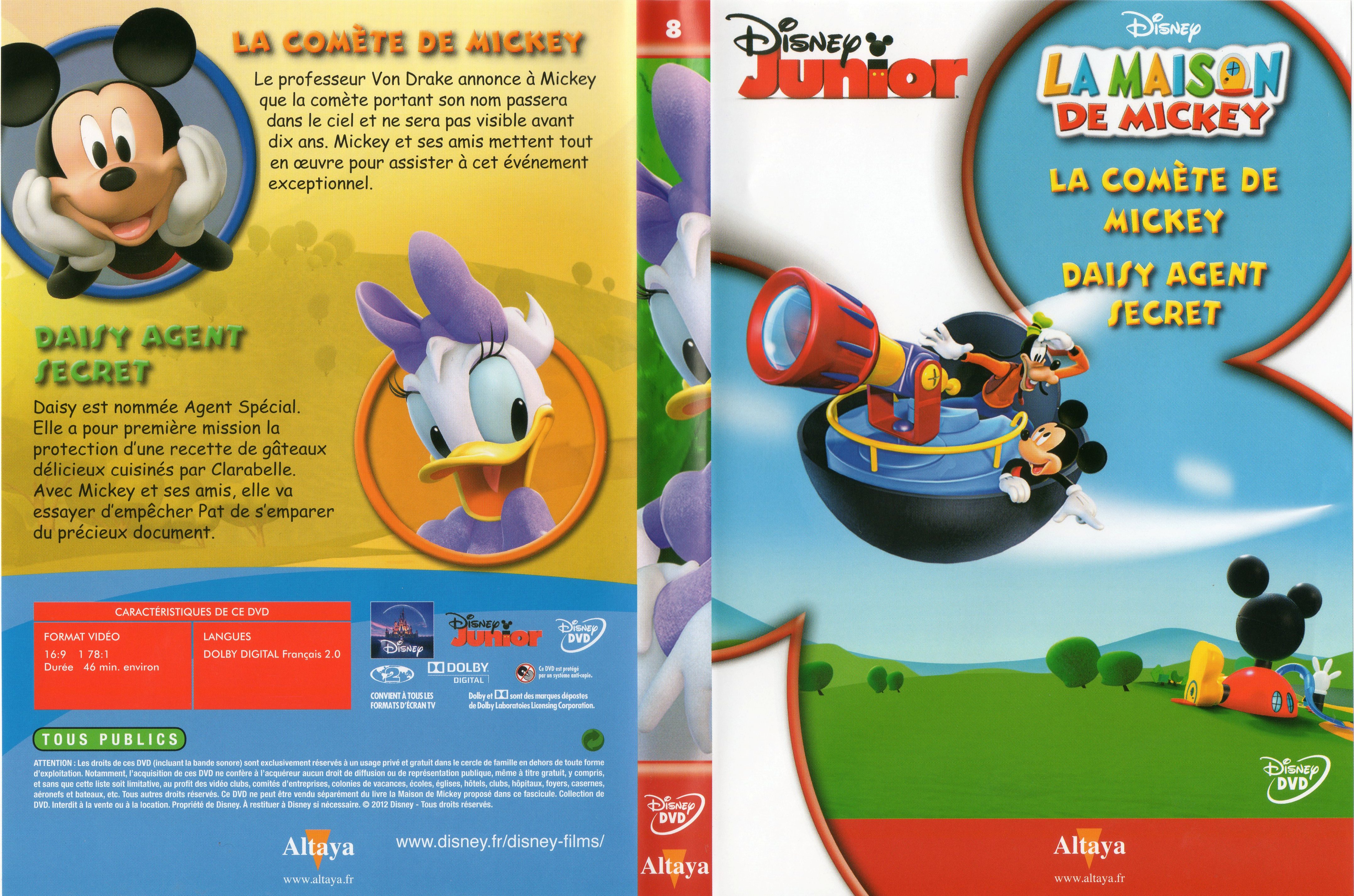 Jaquette DVD La maison de Mickey DVD 08