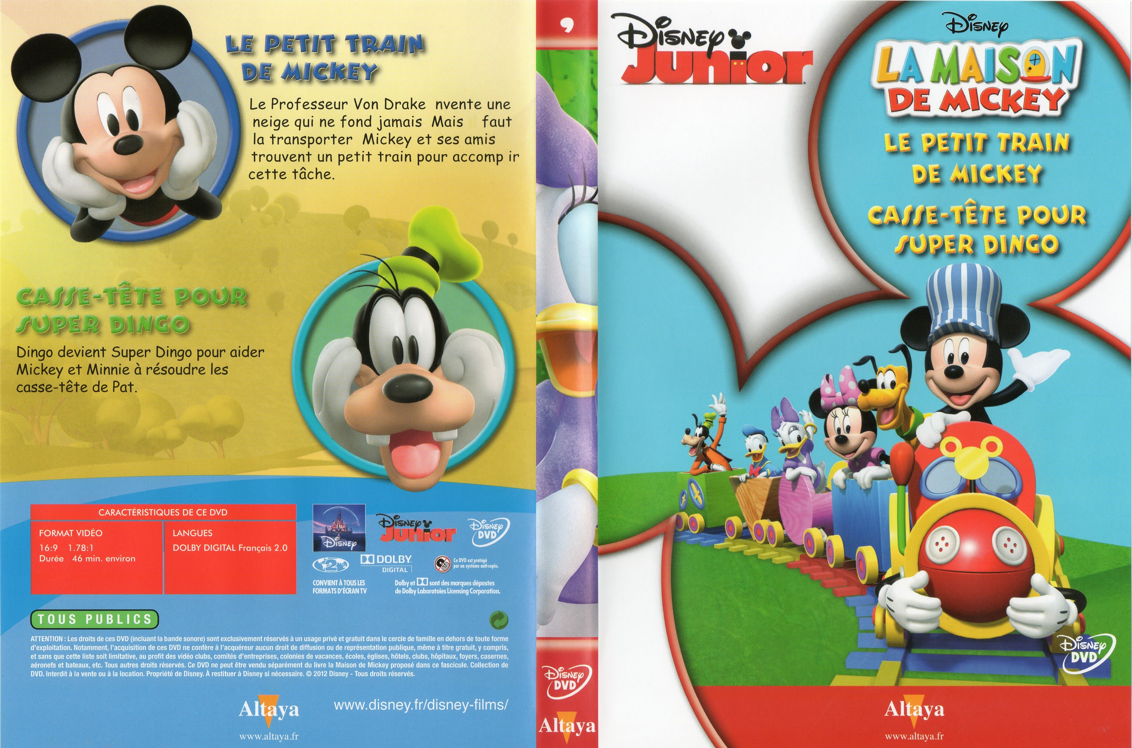 Jaquette DVD La maison de Mickey DVD 09