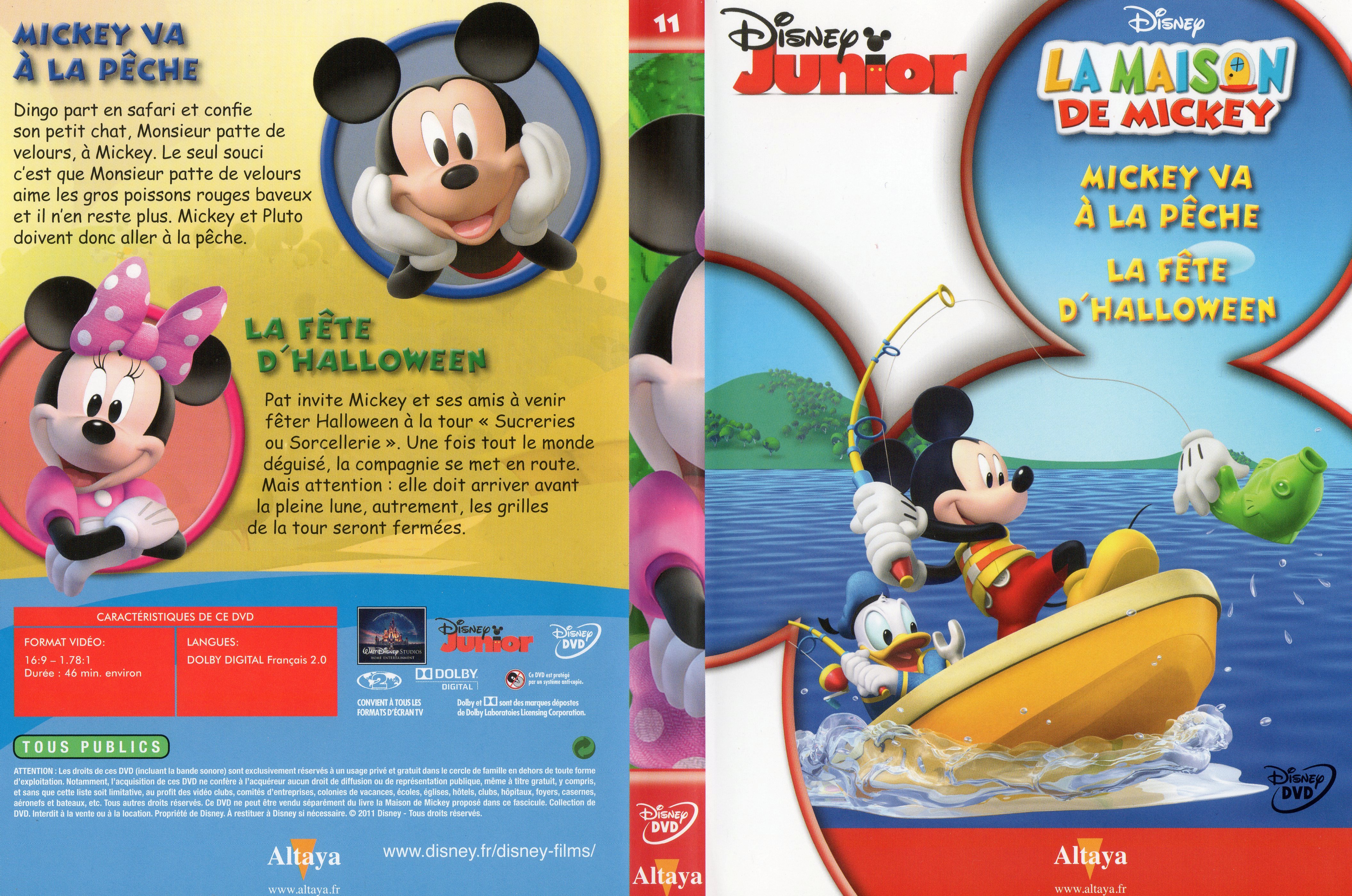 Jaquette DVD La maison de Mickey DVD 11