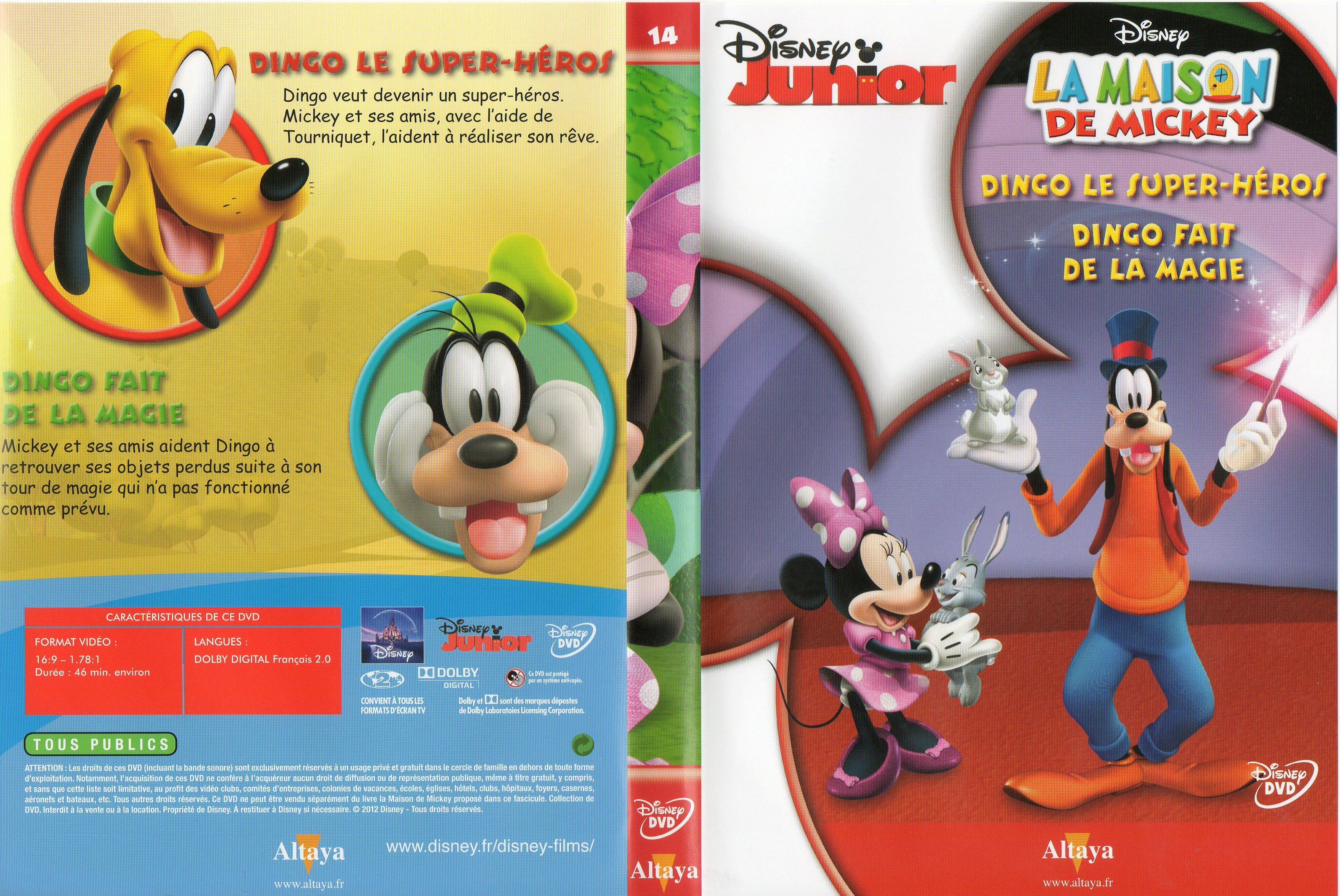 Jaquette DVD La maison de Mickey DVD 14