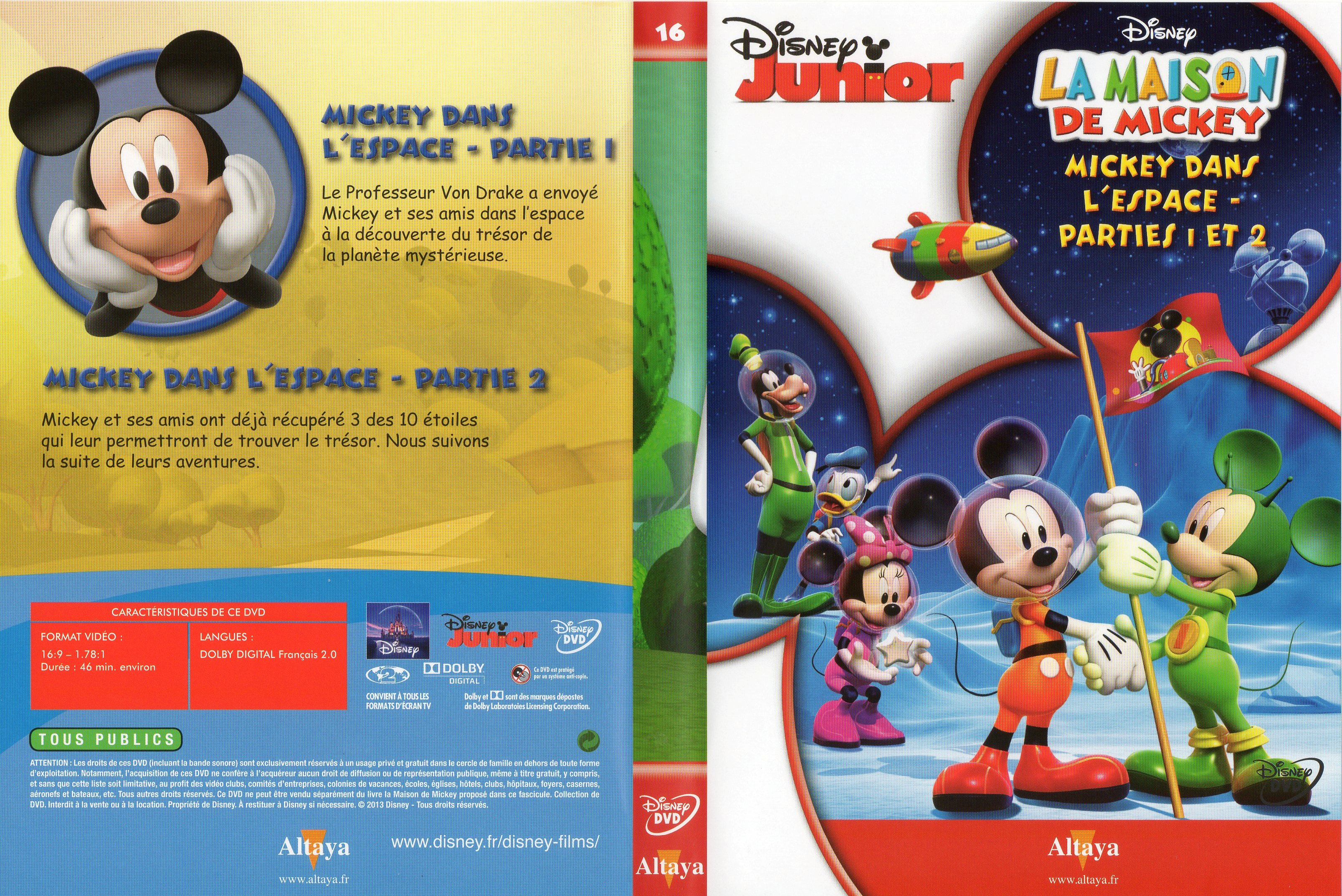 Jaquette DVD La maison de Mickey DVD 16