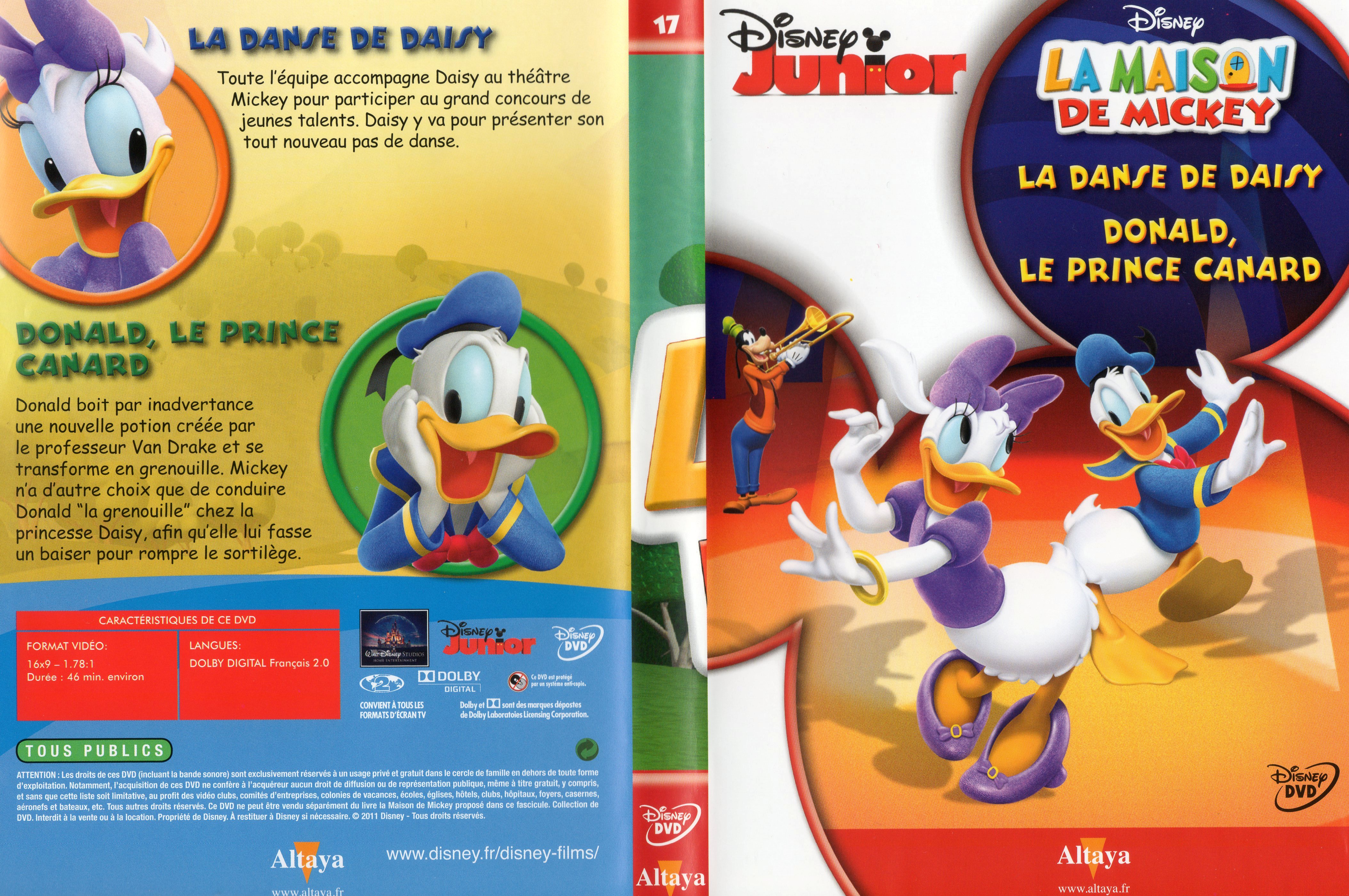 Jaquette DVD La maison de Mickey DVD 17