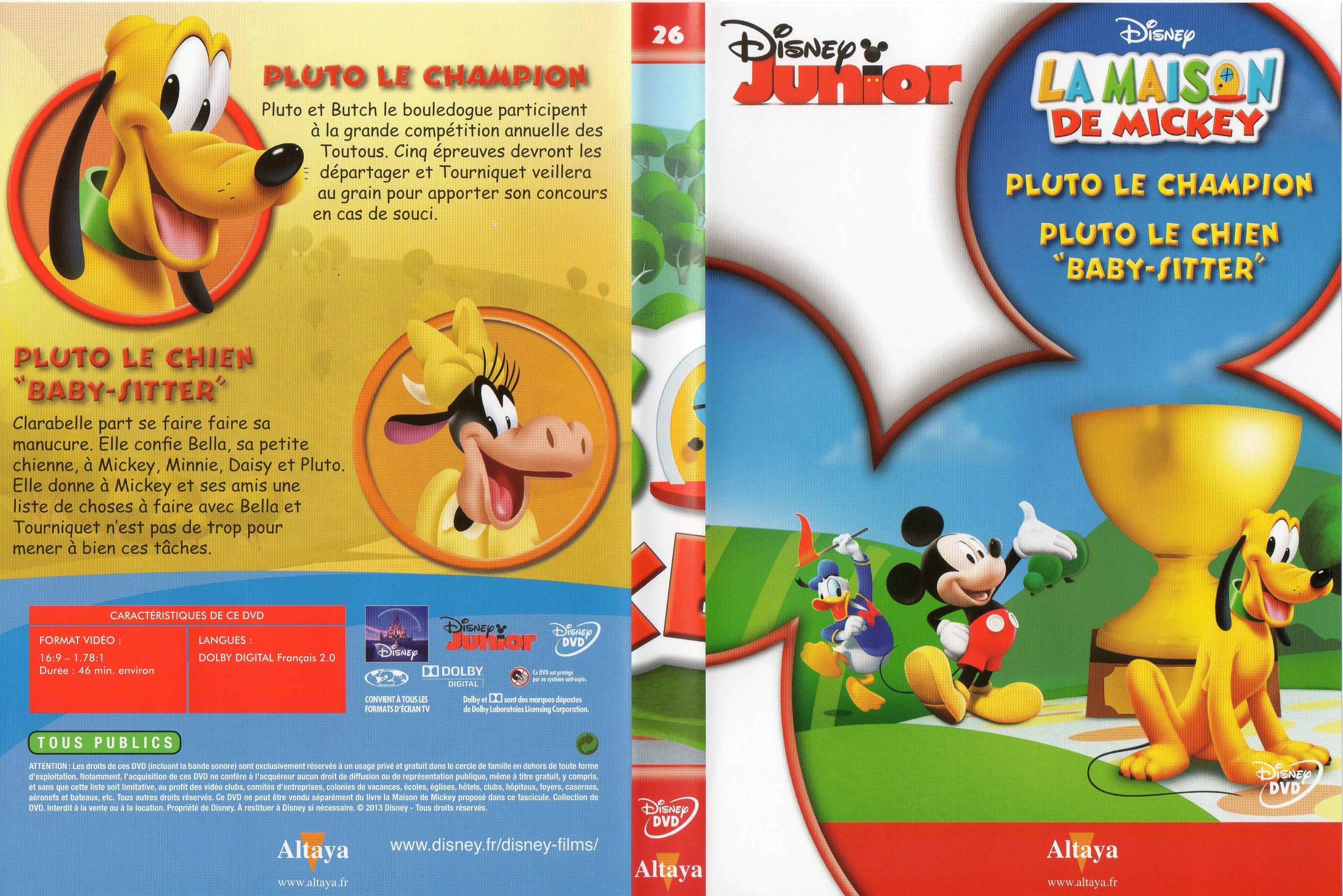 Jaquette DVD La maison de Mickey DVD 26