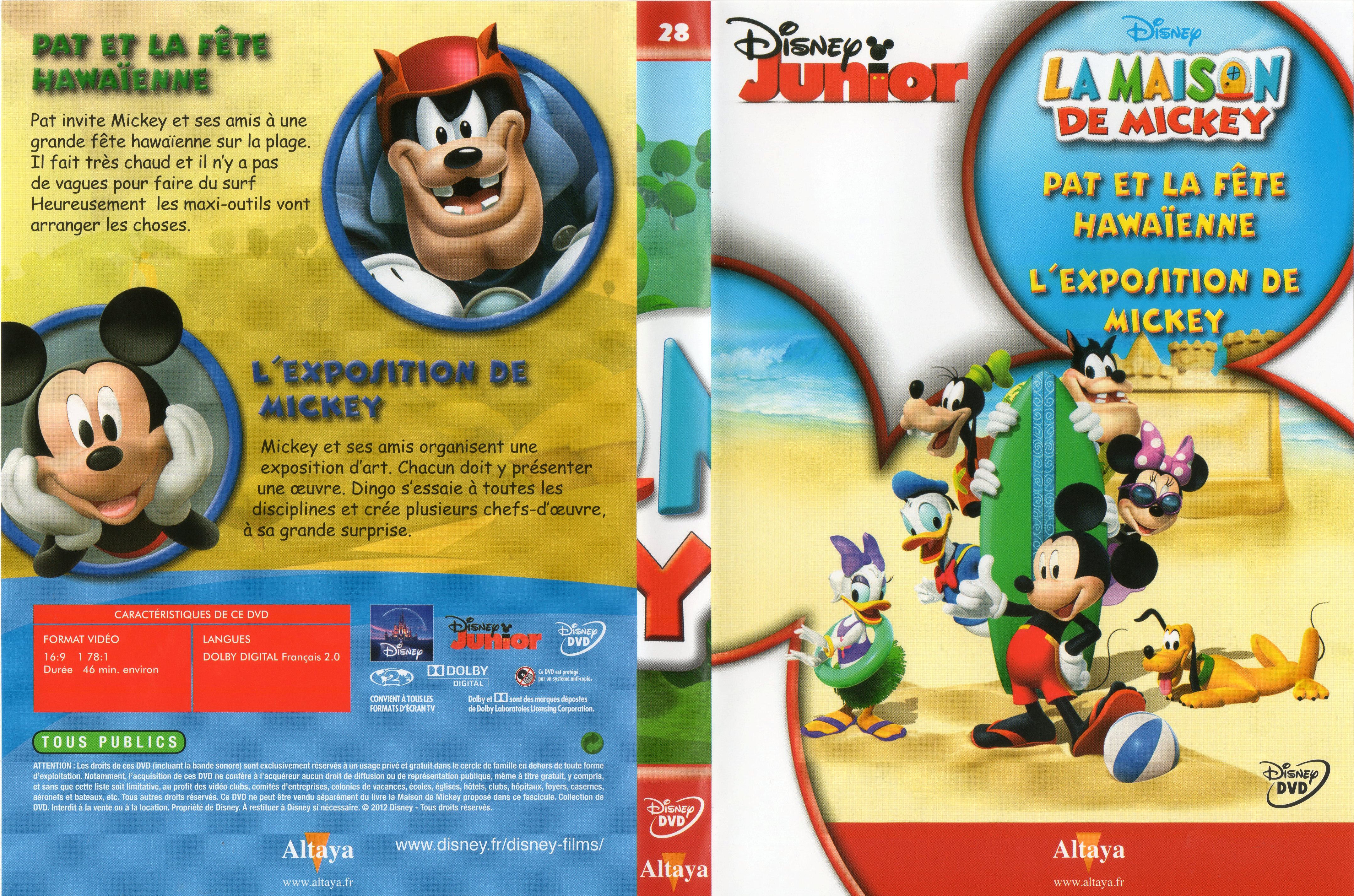 Jaquette DVD La maison de Mickey DVD 28