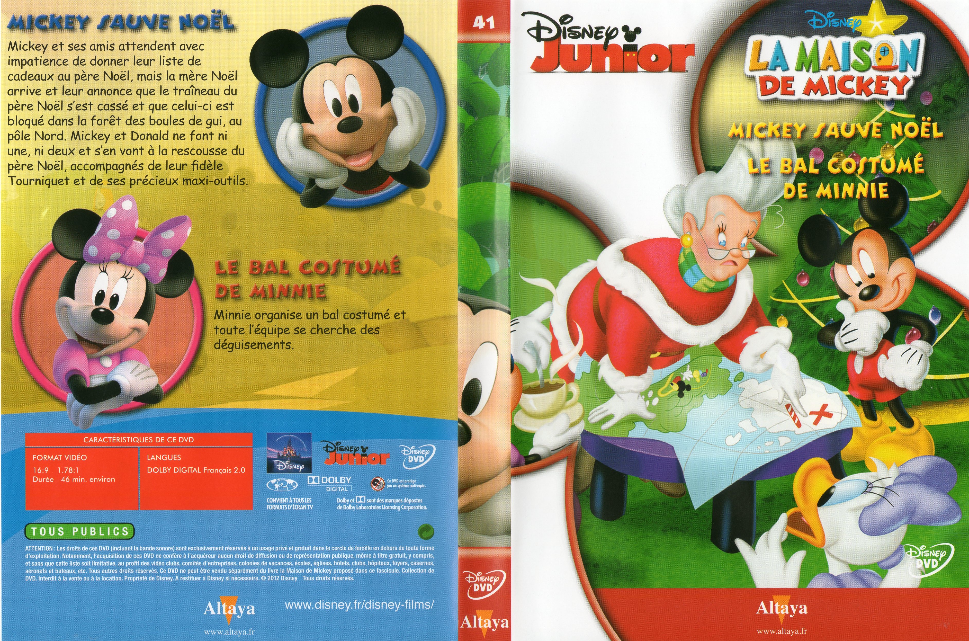 Jaquette DVD La maison de Mickey DVD 41