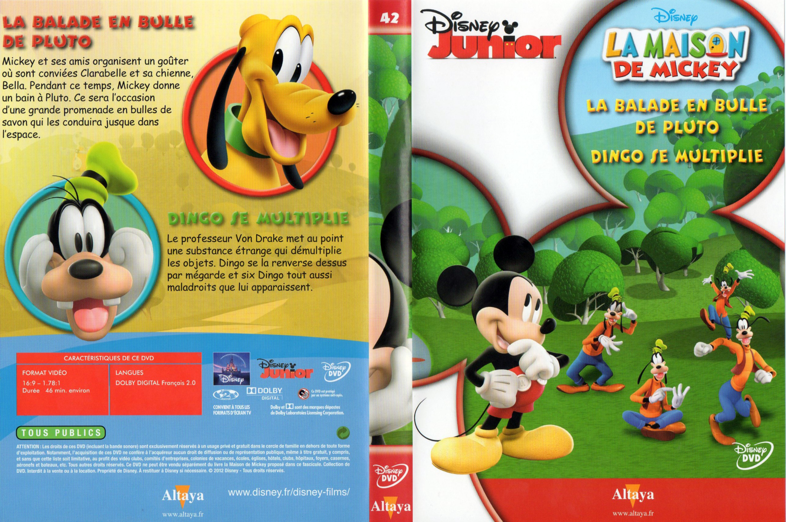 Jaquette DVD La maison de Mickey DVD 42