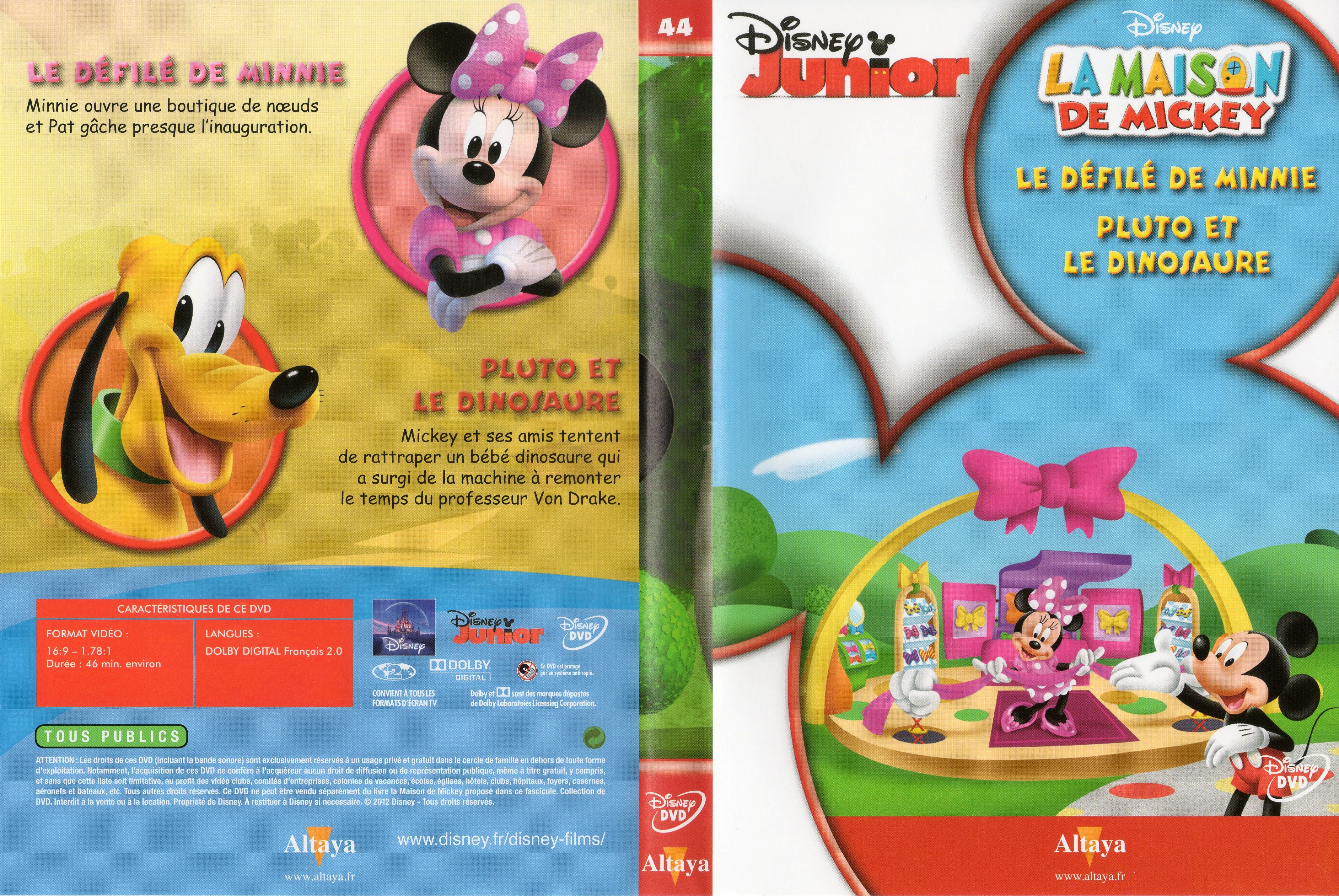 Jaquette DVD La maison de Mickey DVD 44