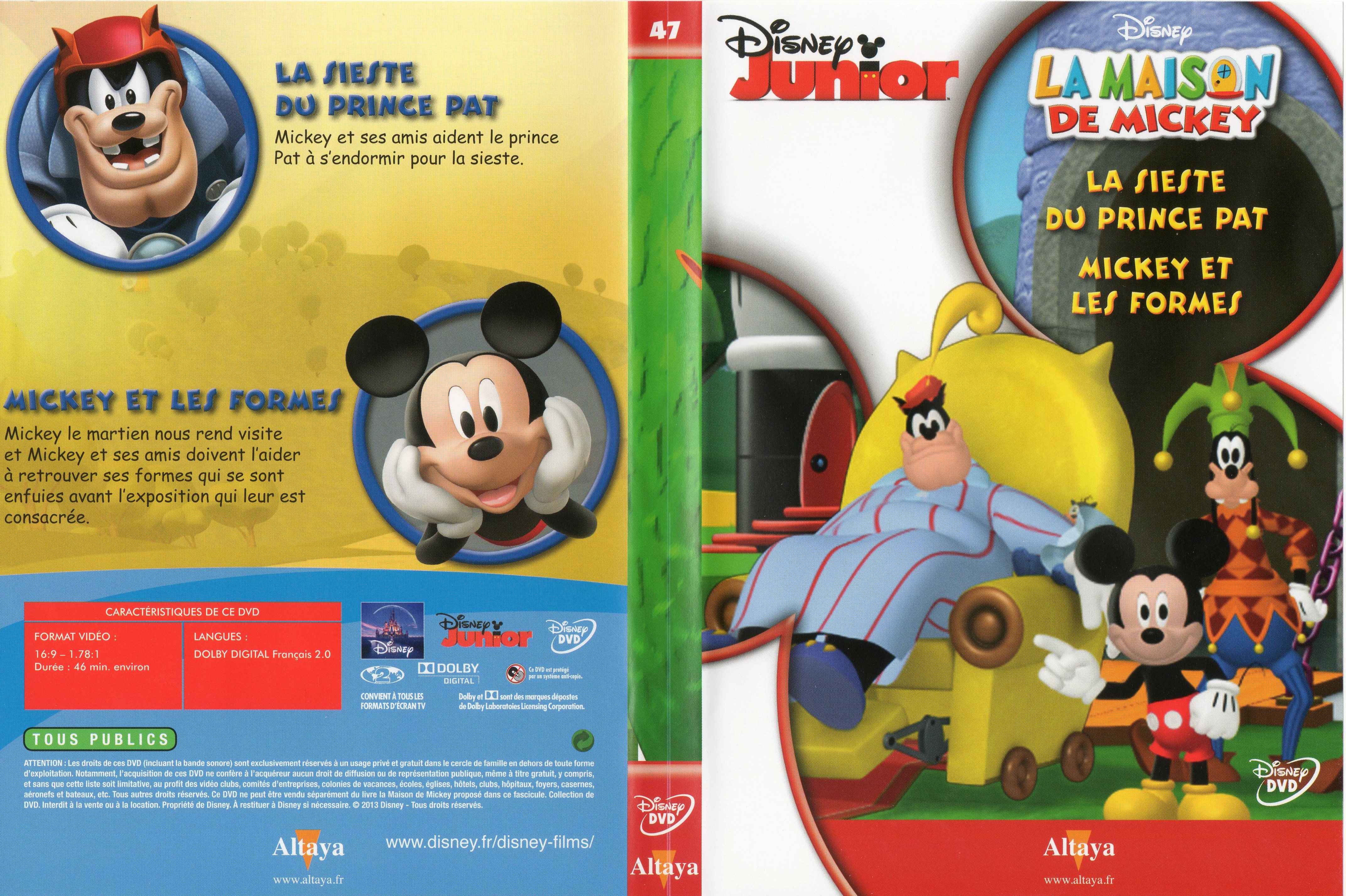 Jaquette DVD La maison de Mickey DVD 47