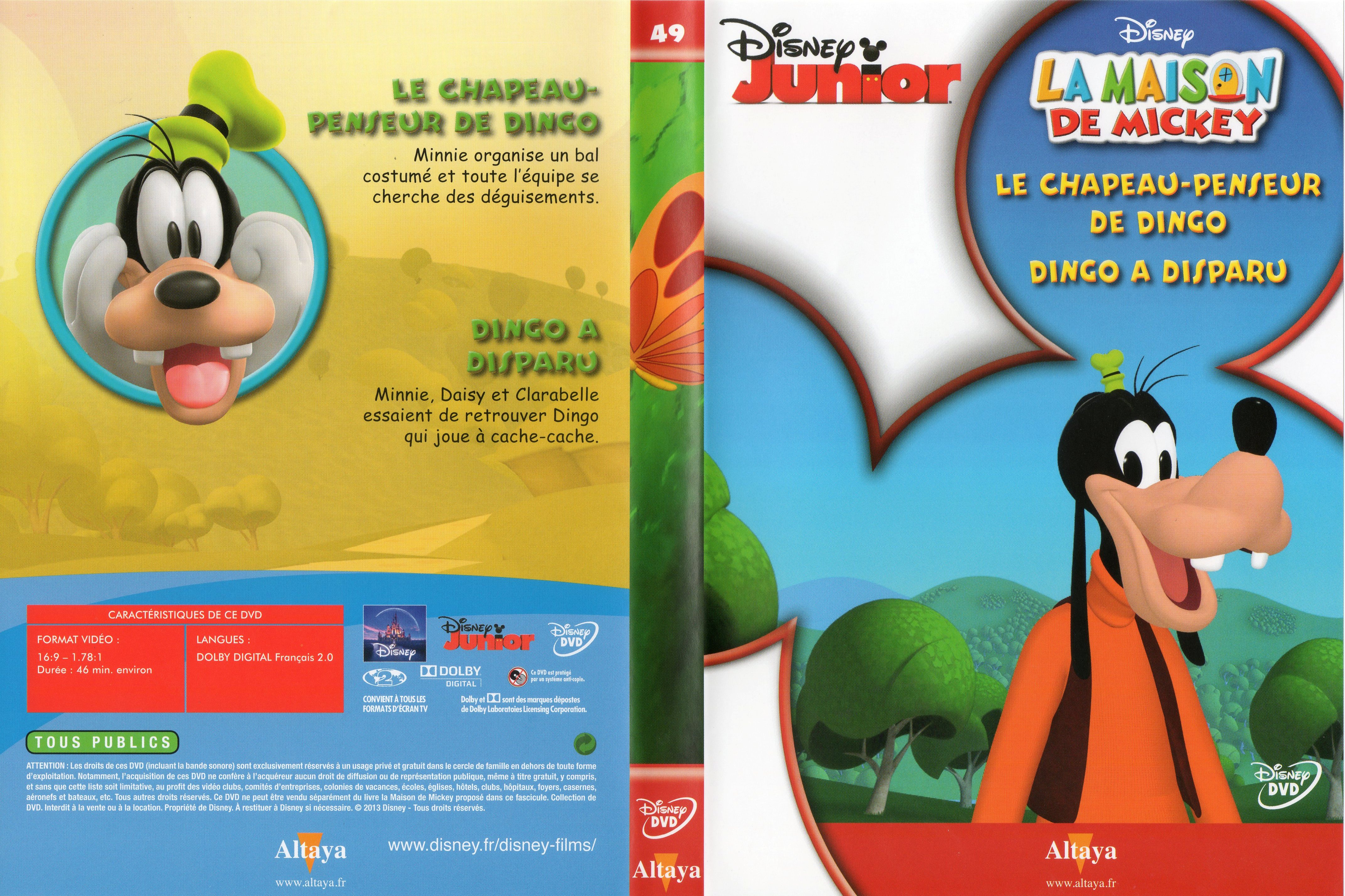 Jaquette DVD La maison de Mickey DVD 49