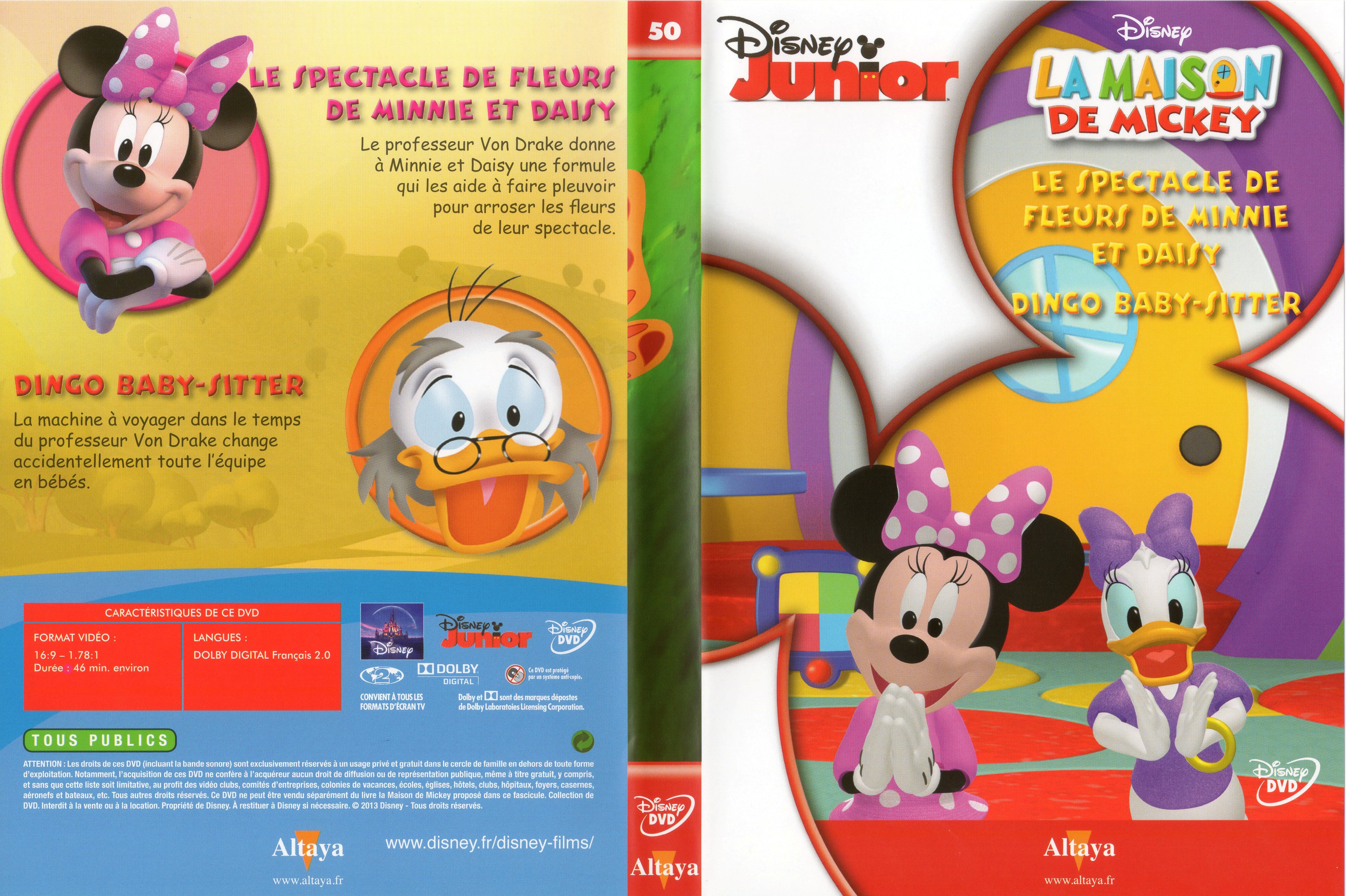 Jaquette DVD La maison de Mickey DVD 50