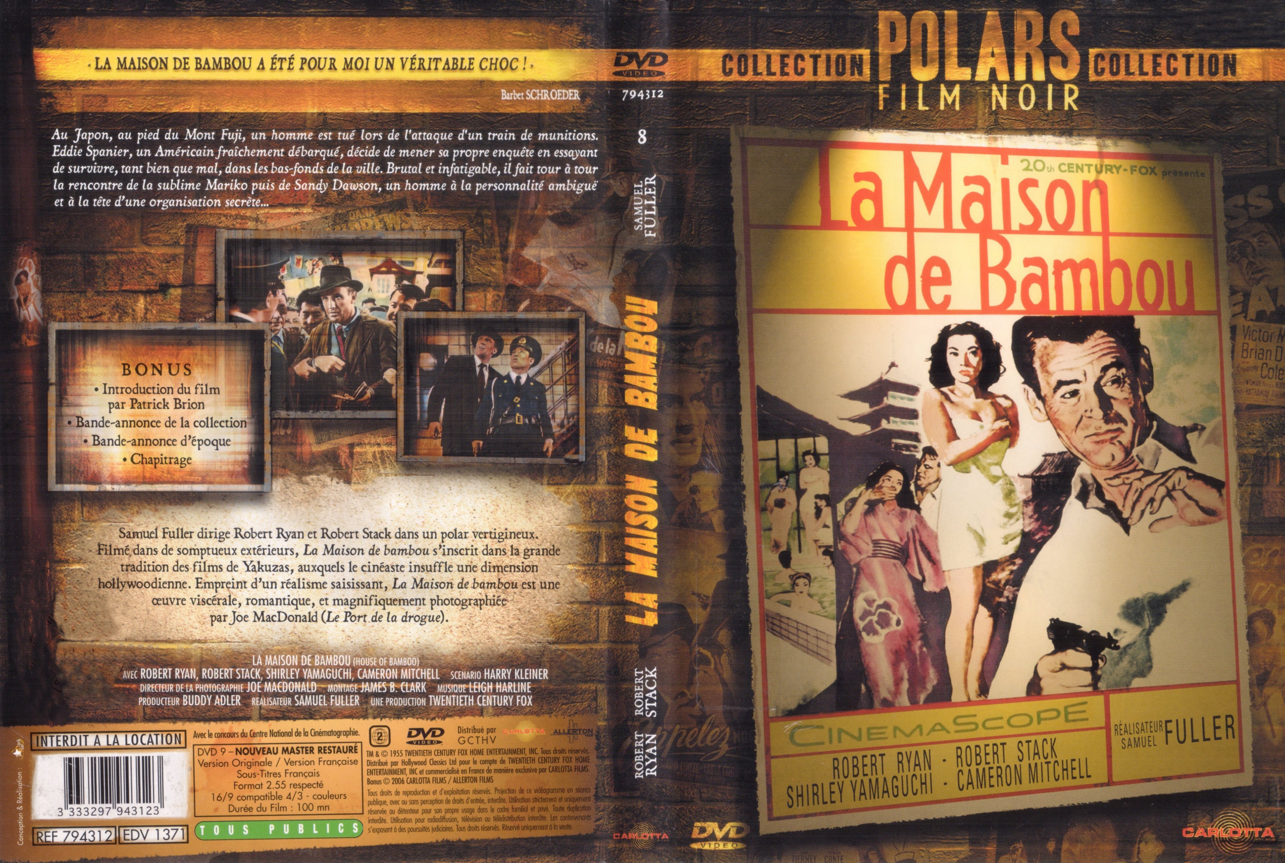 Jaquette DVD La maison de bambou