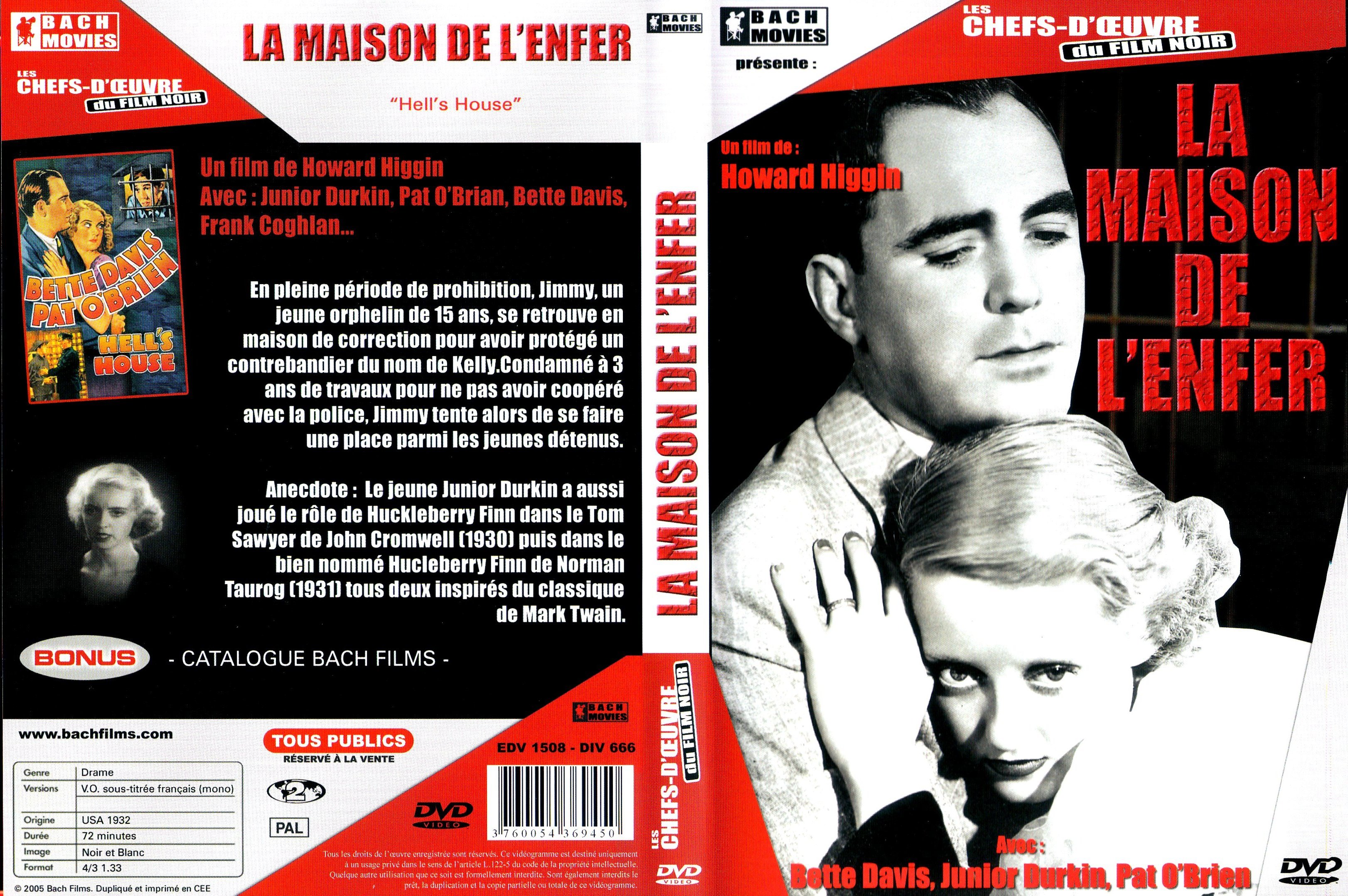 Jaquette DVD La maison de l