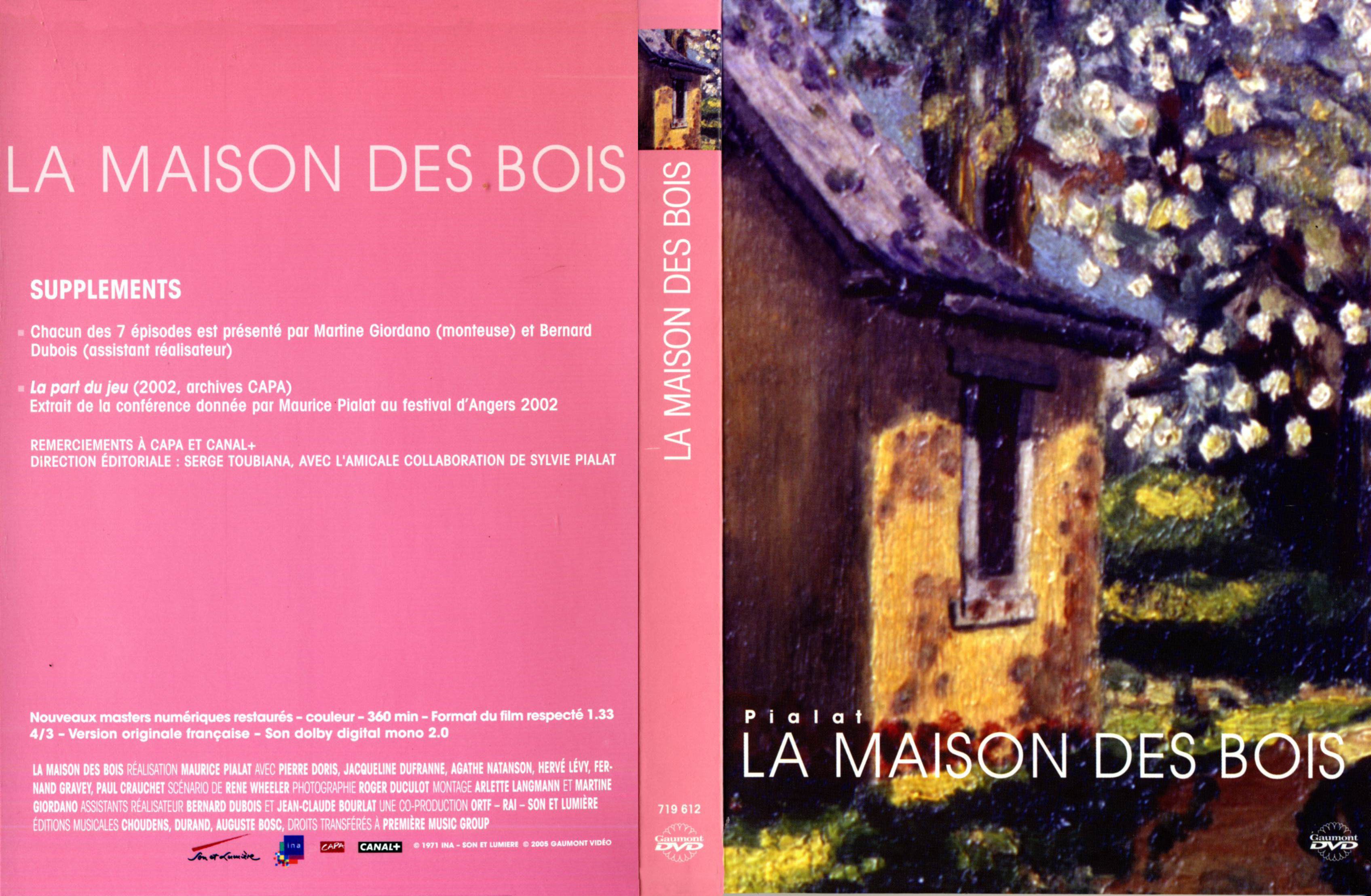 Jaquette DVD La maison des bois