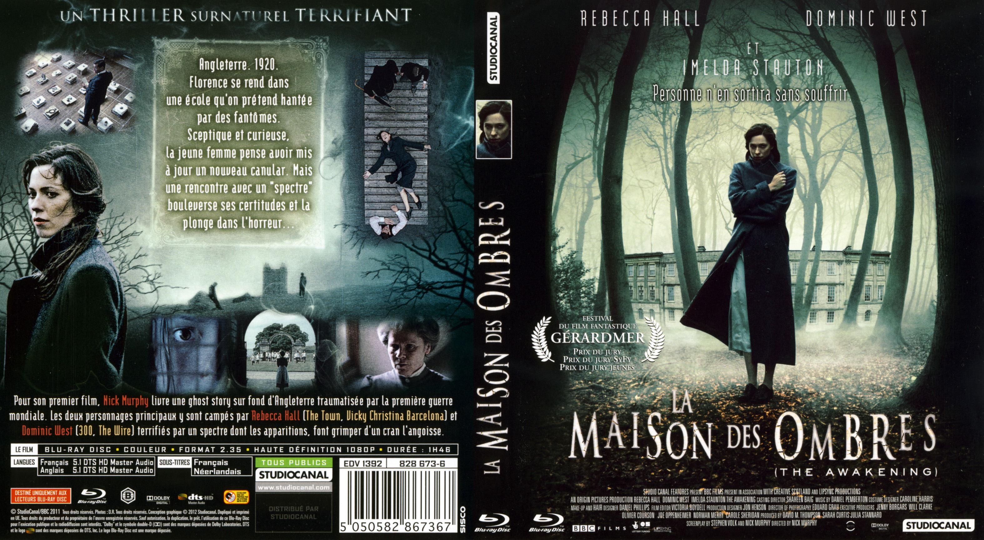 Jaquette DVD La maison des ombres (BLU-RAY)