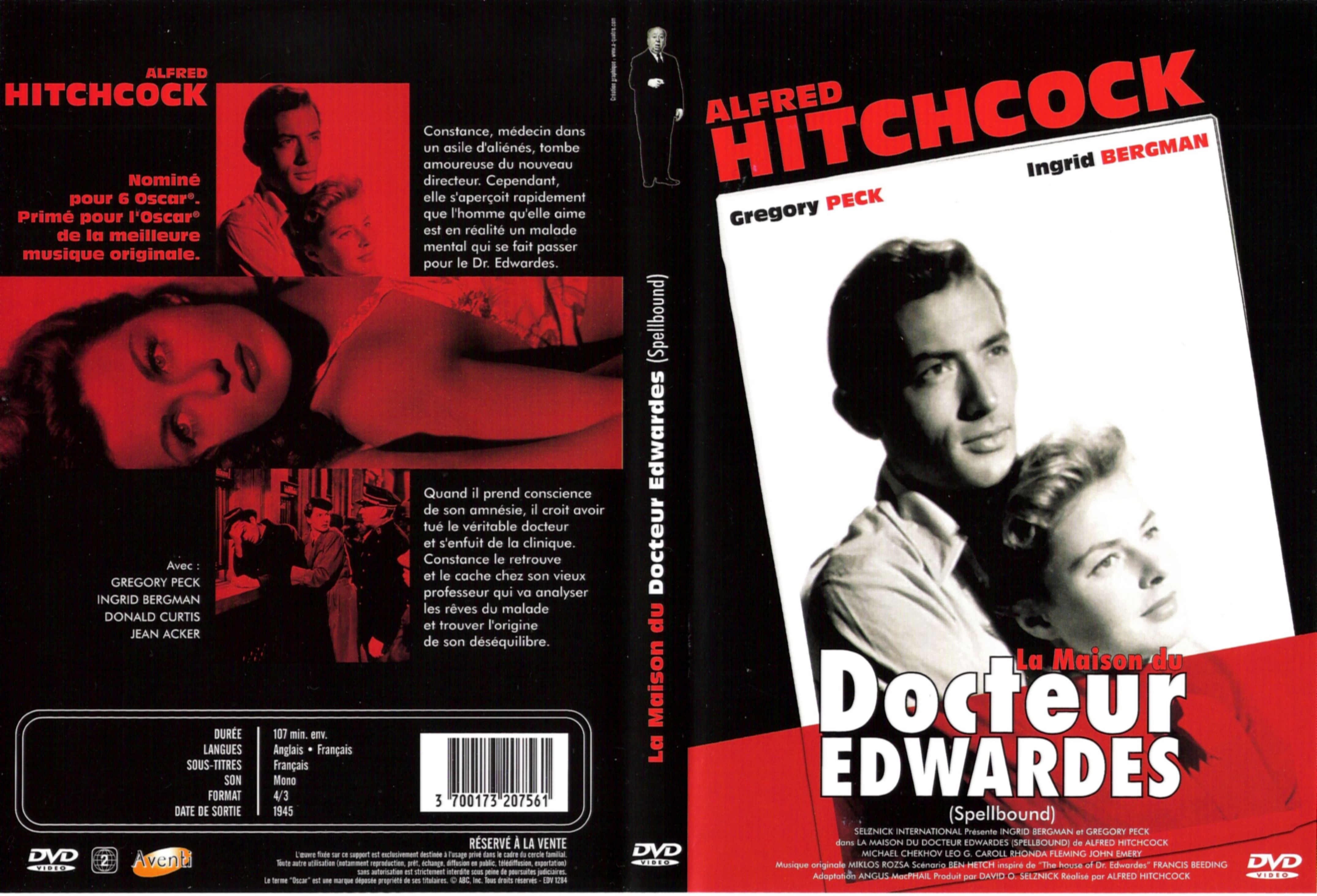 Jaquette DVD La maison du docteur Edwardes