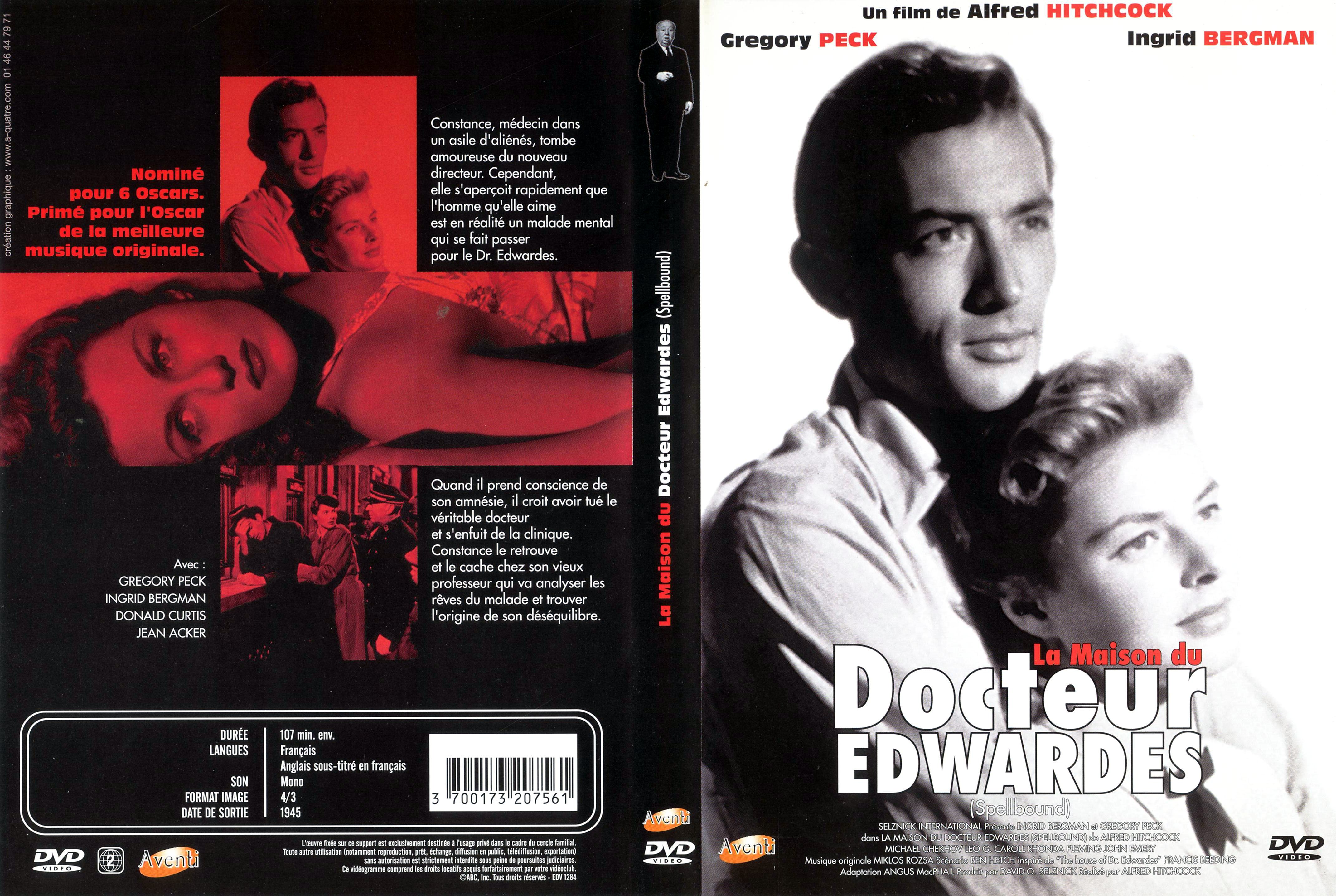 Jaquette DVD La maison du docteur Edwardes v2