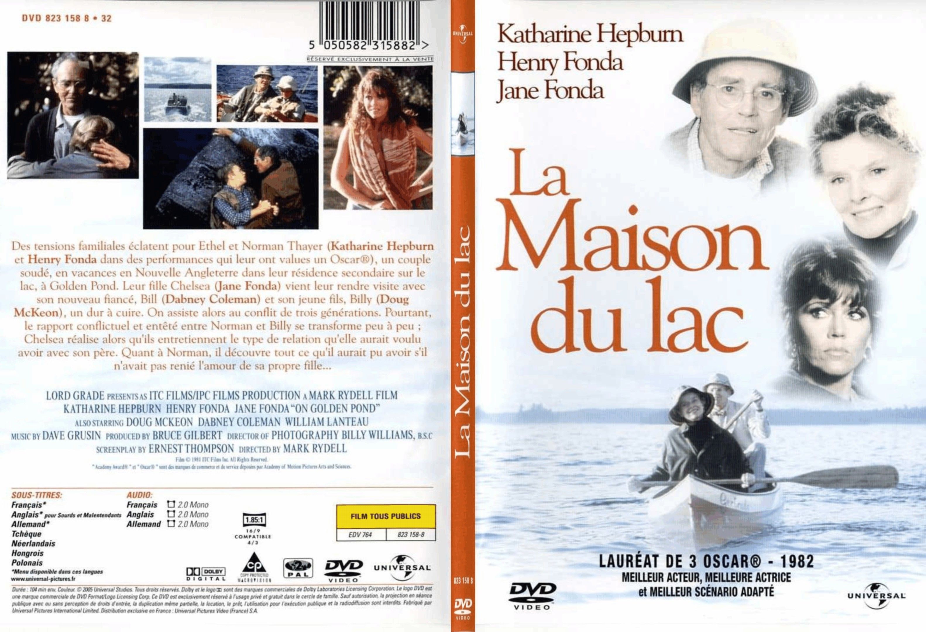 Jaquette DVD La maison du lac - SLIM