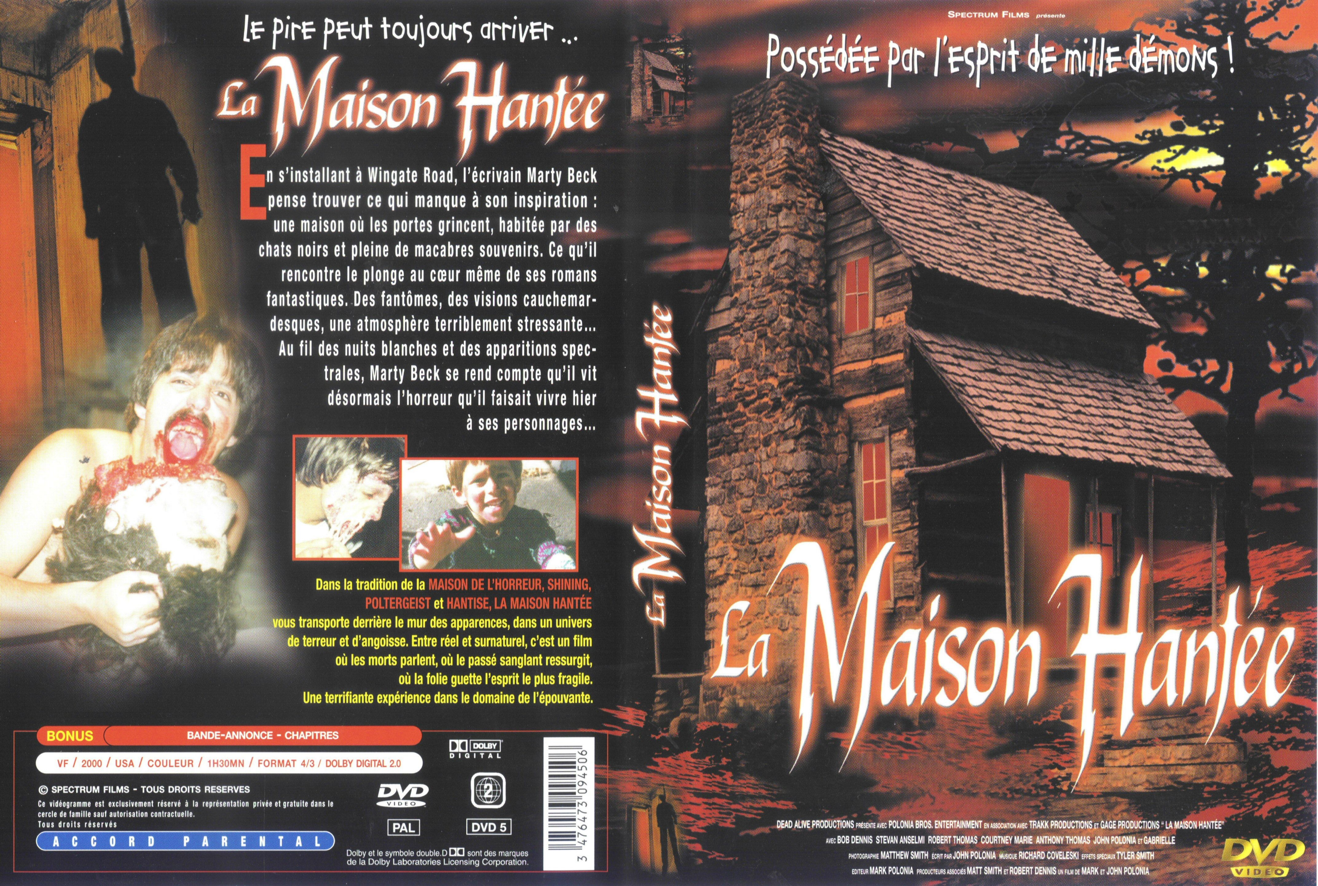 Jaquette DVD La maison hantee