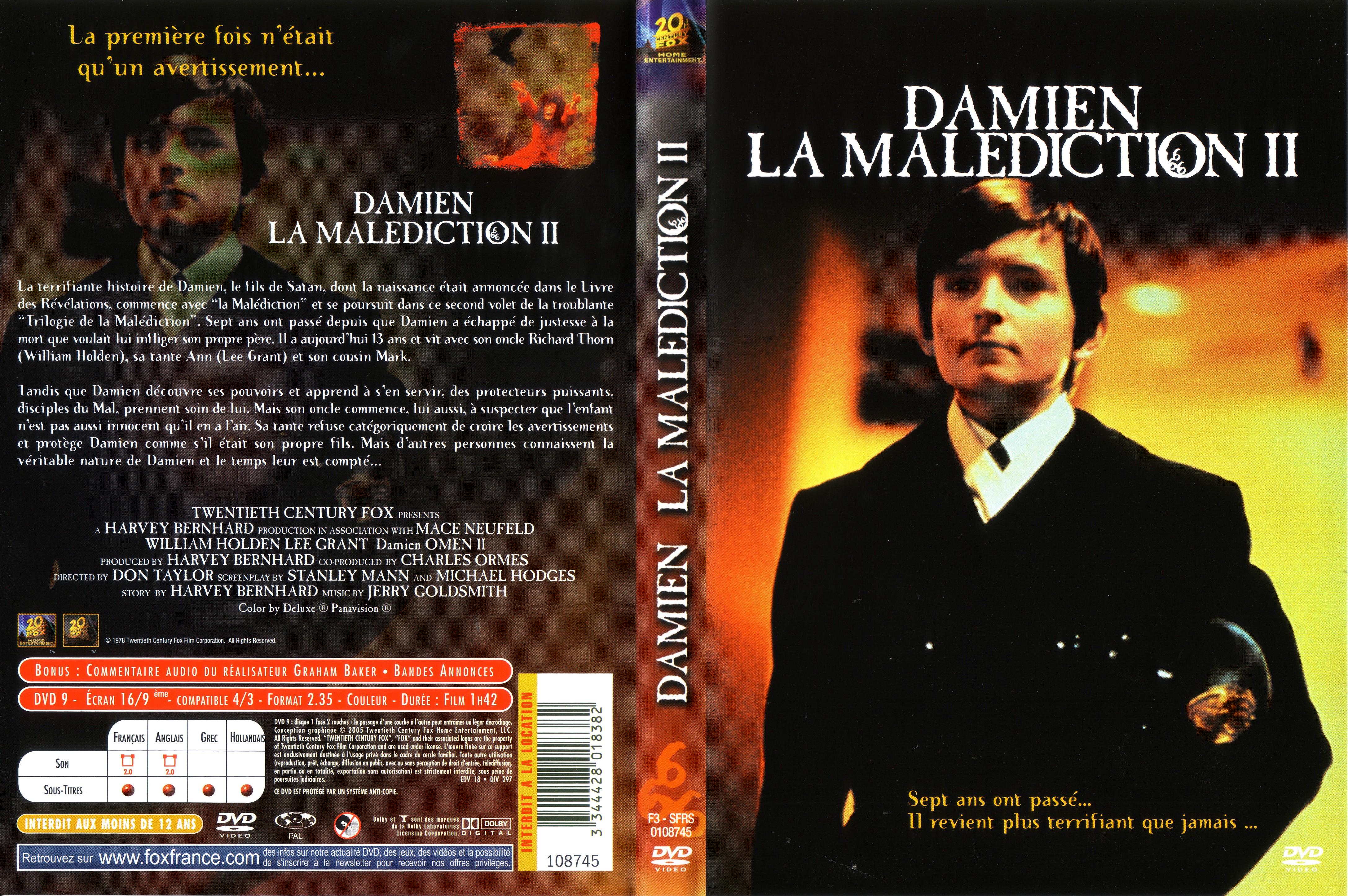 Jaquette DVD La maldiction 2