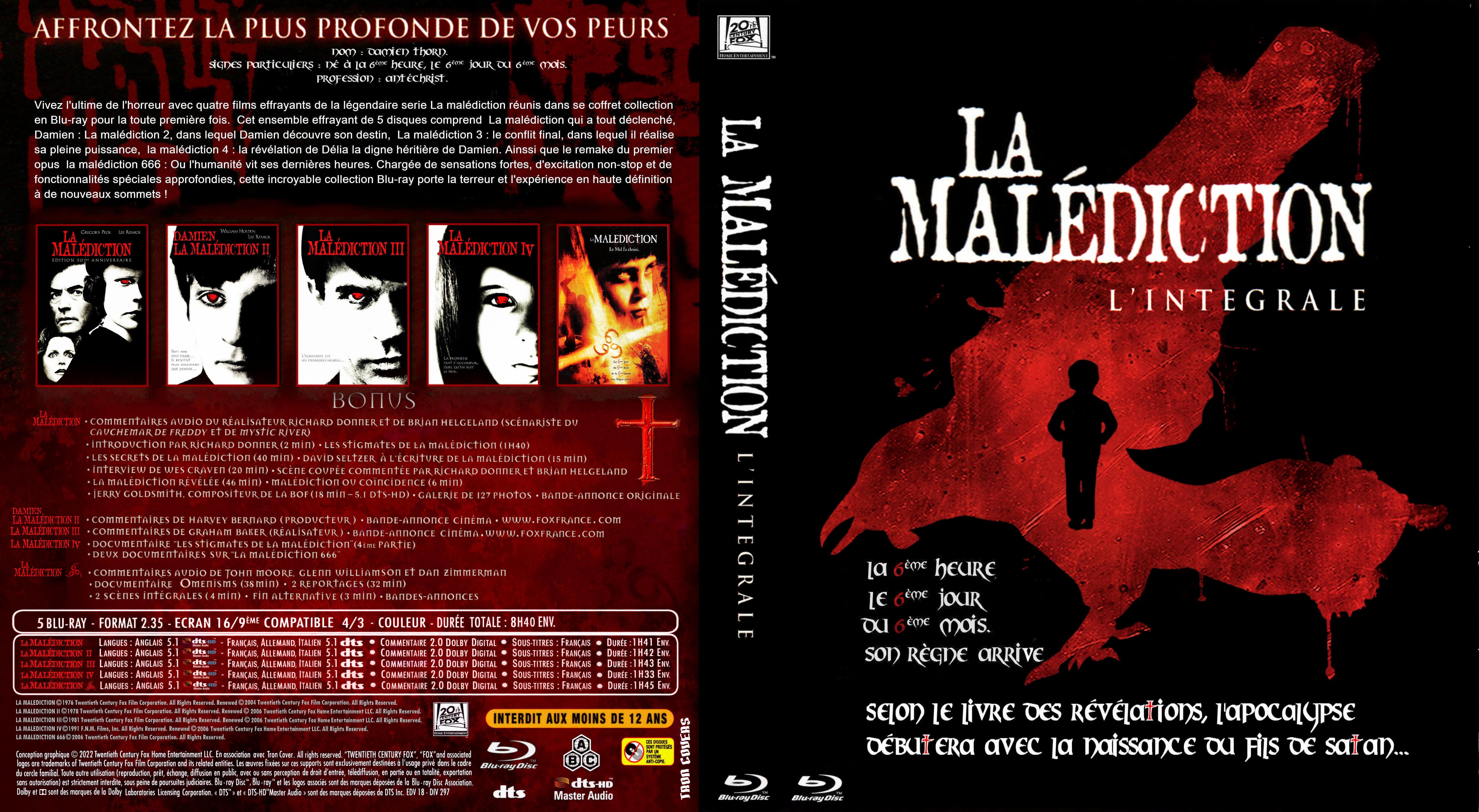 Jaquette DVD La maldiction l