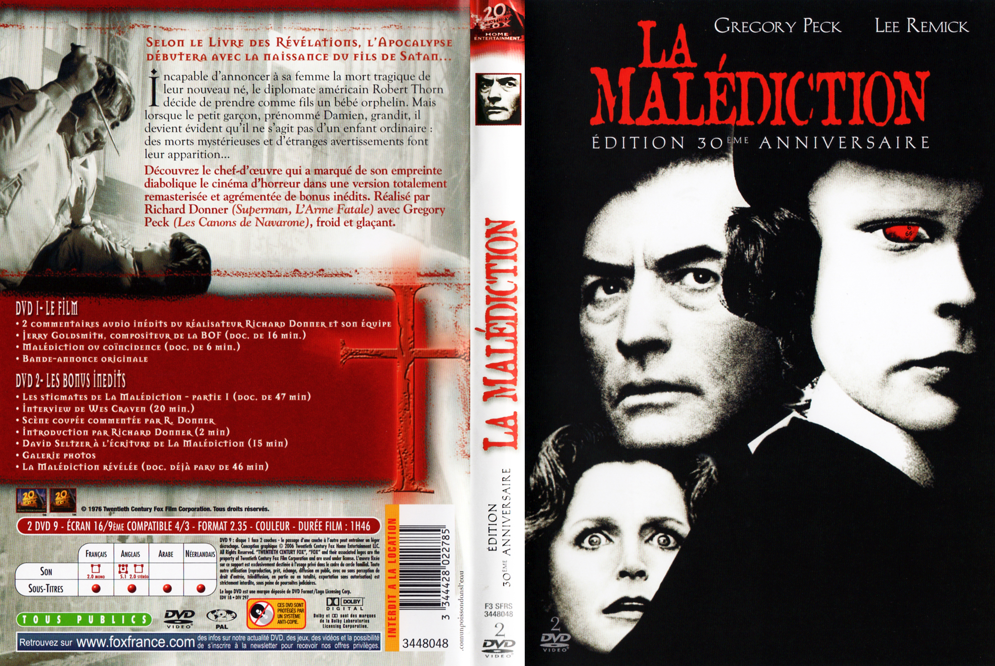 Jaquette DVD La maldiction v3