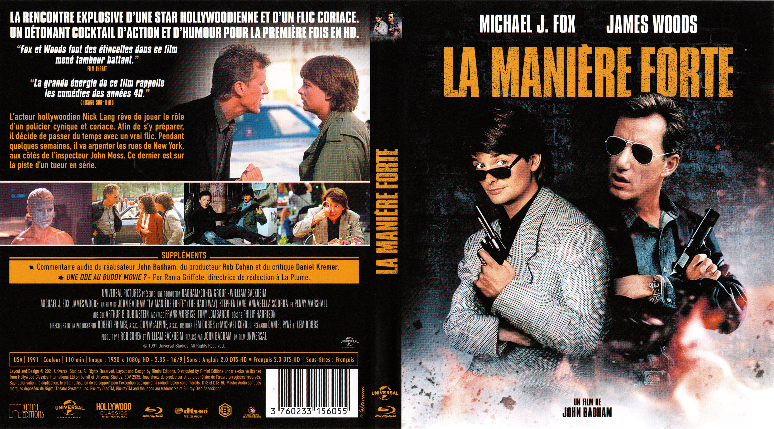 Jaquette DVD La manire forte (BLU-RAY)