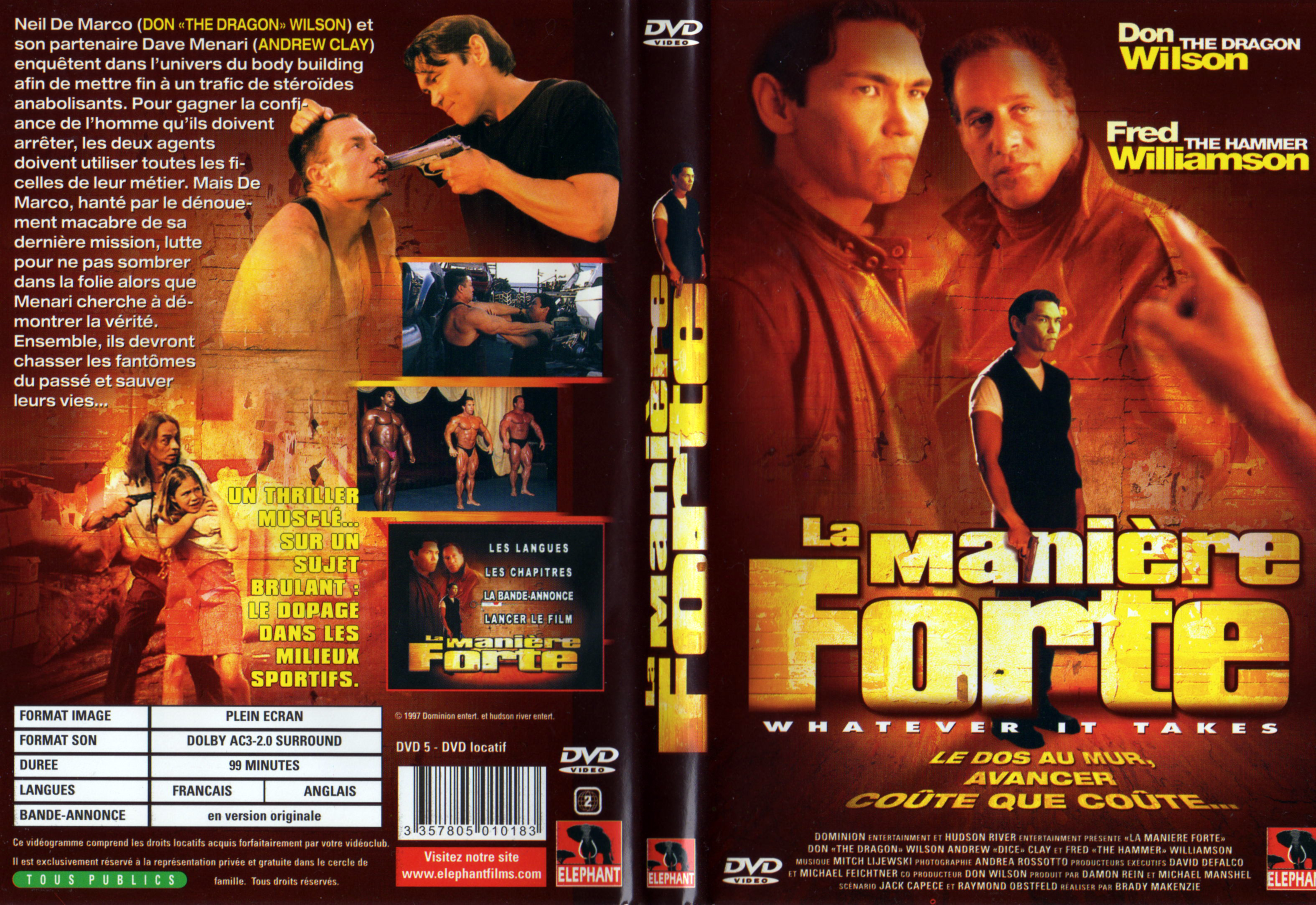 Jaquette DVD La manire forte (Don Wilson)