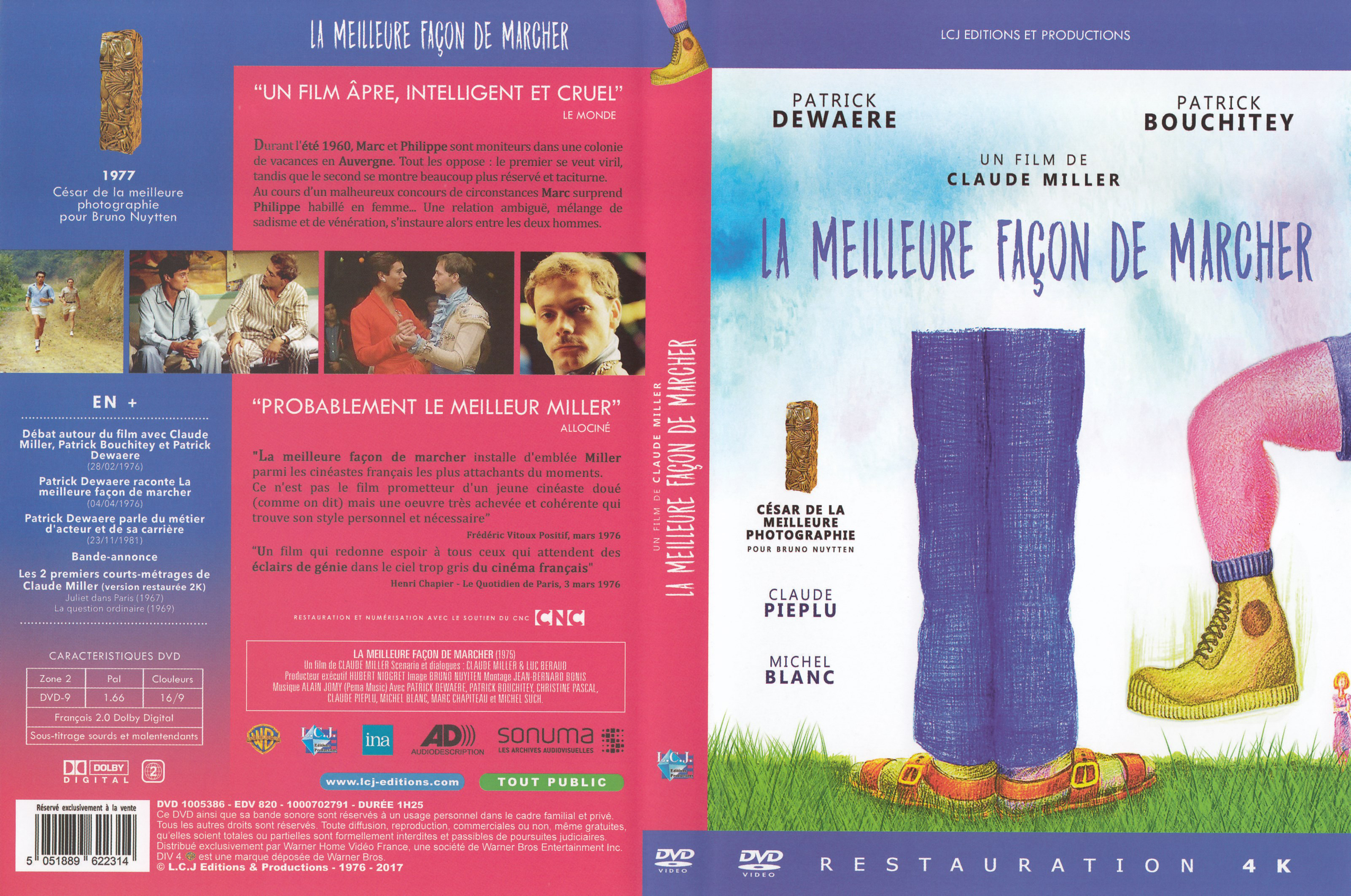 Jaquette DVD La meilleure faon de marcher