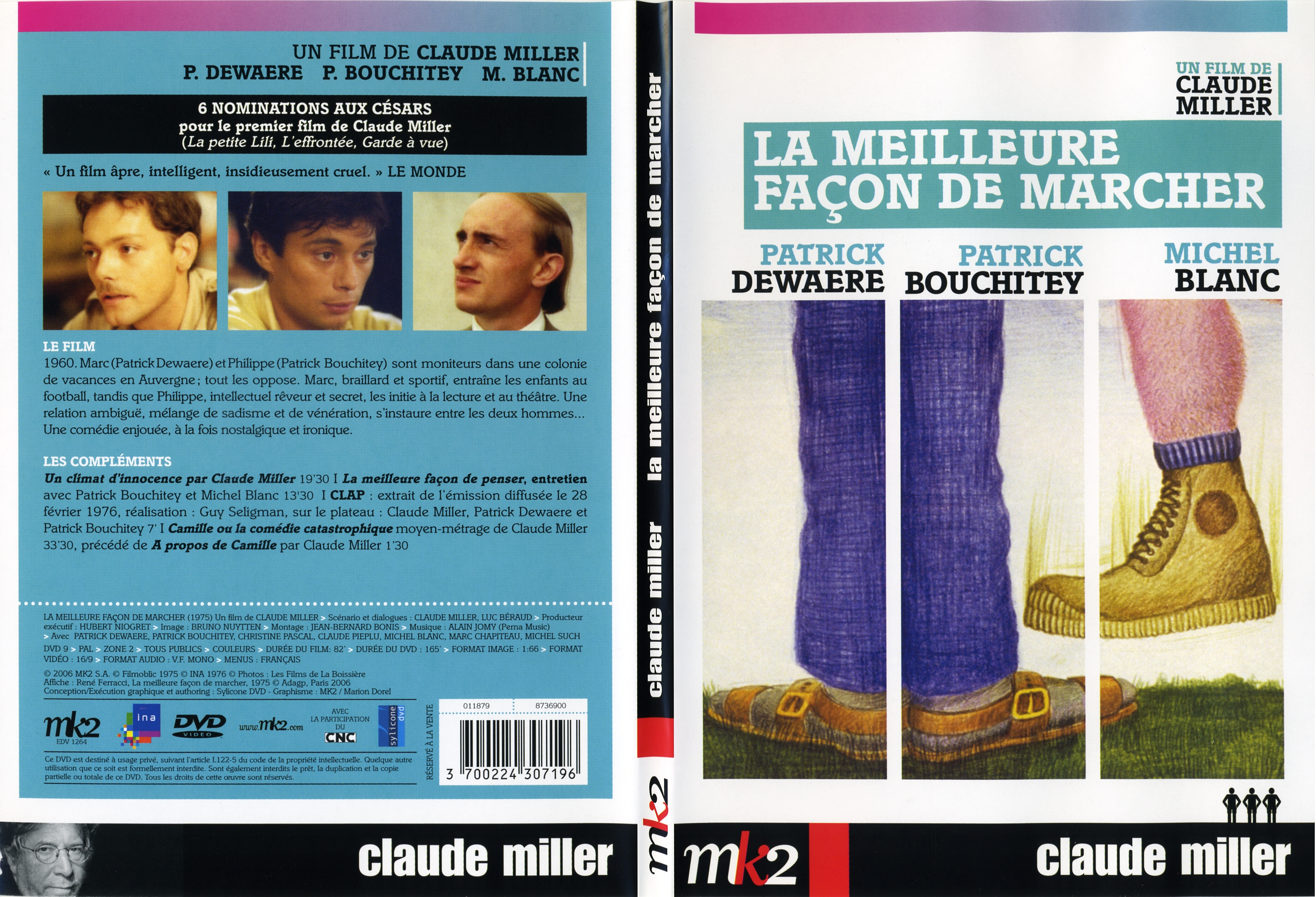 Jaquette DVD La meilleure facon de marcher - SLIM